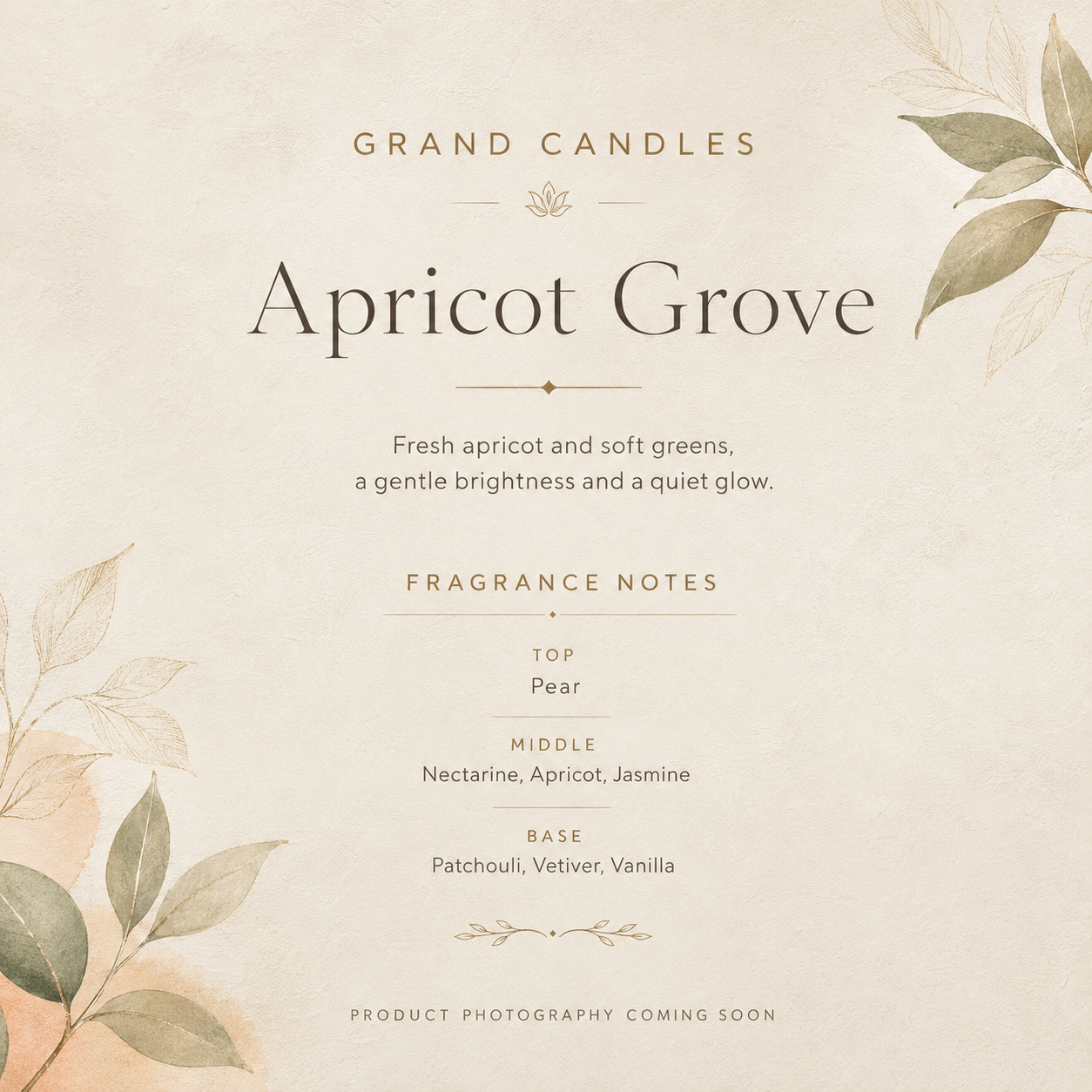 New Candle Scents from Grand Candles