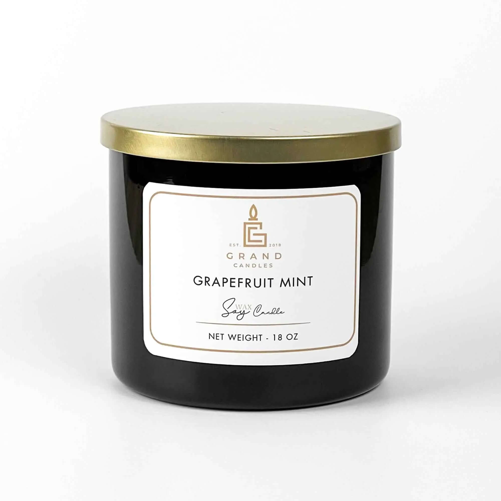 Grapefruit Mint Candle Grand Candles LLC