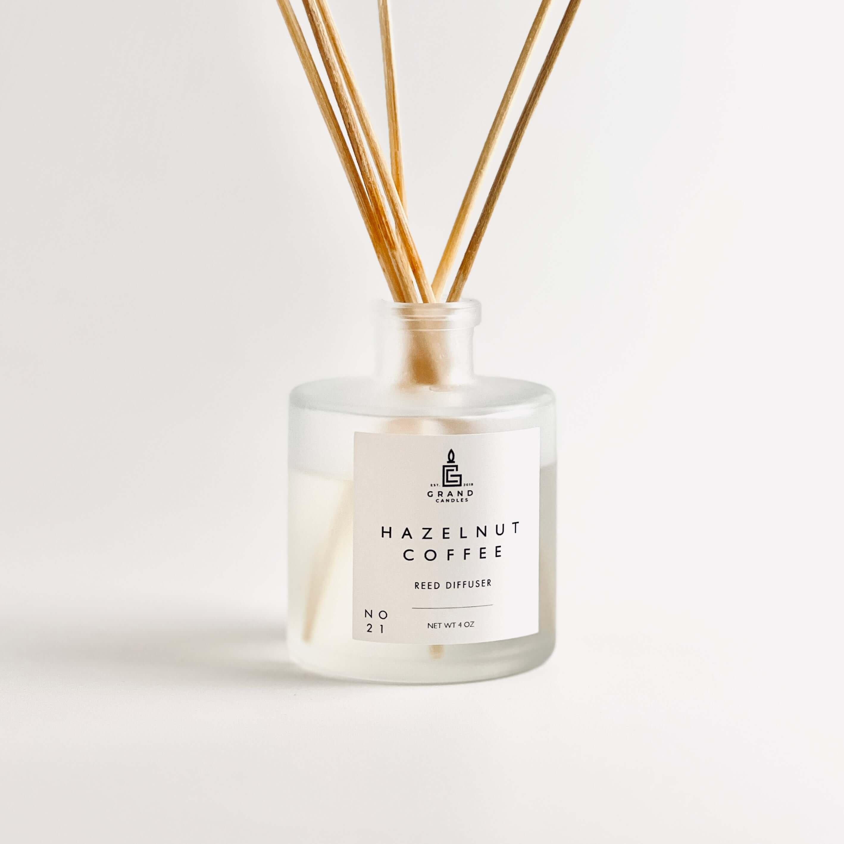 Hazelnut Coffee Reed Diffuser