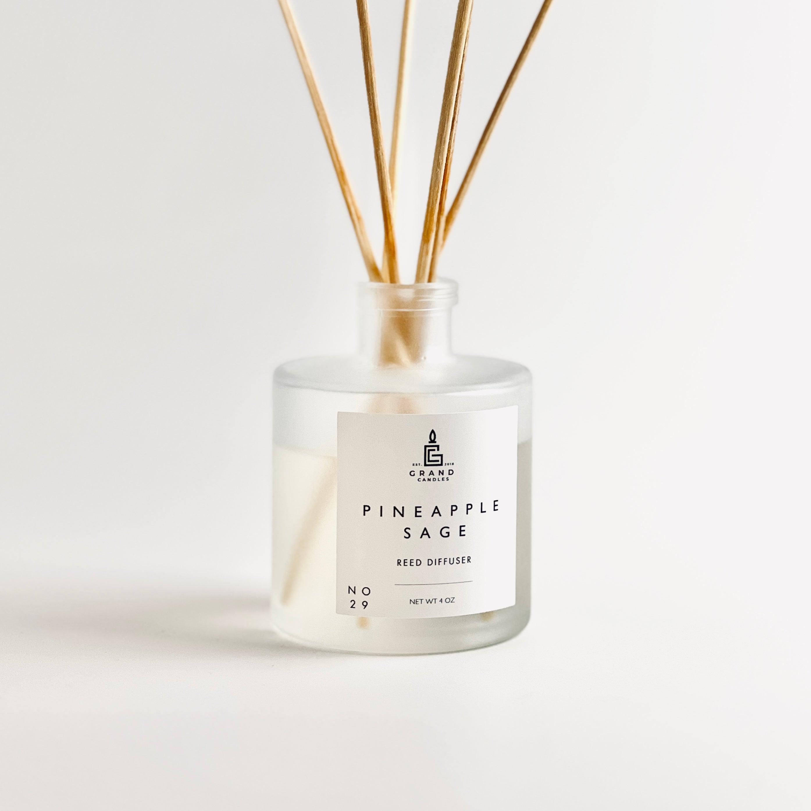 Pineapple Sage Reed Diffuser - Grand Candles LLC