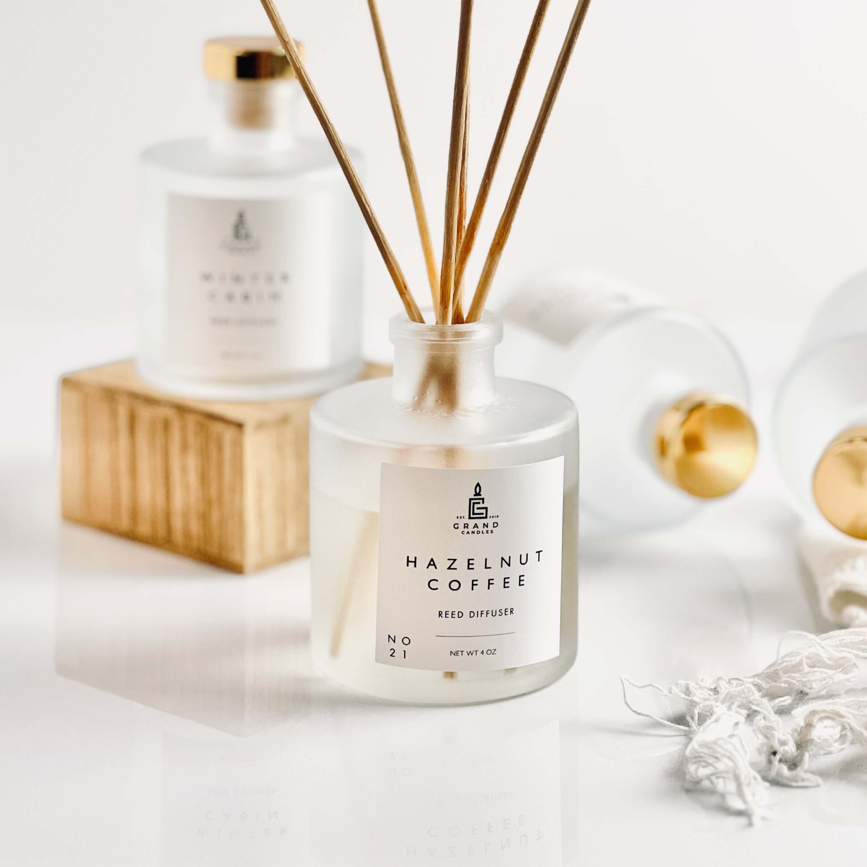 Hazelnut Coffee Reed Diffuser