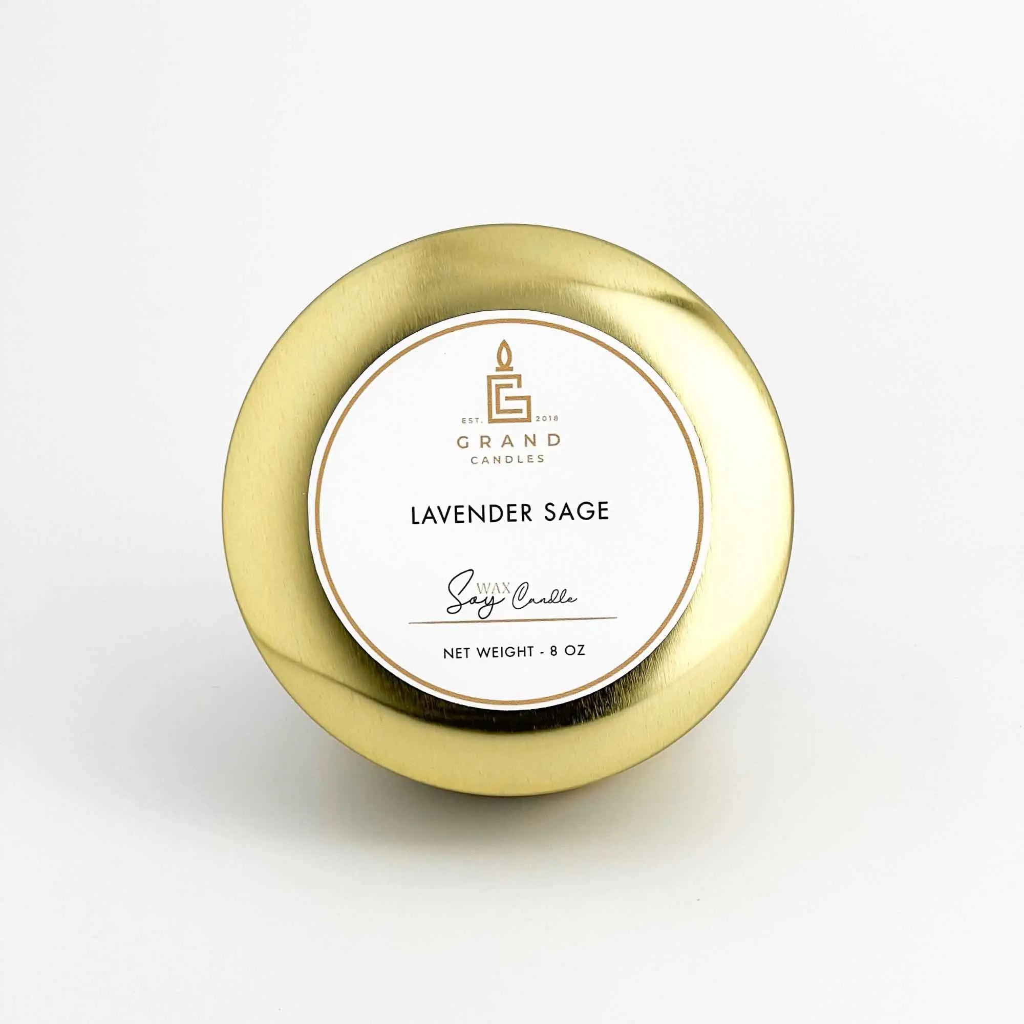 Lavender Sage Candle Grand Candles LLC
