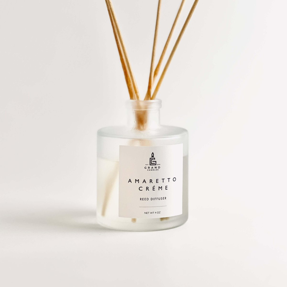 Amaretto Créme Reed Diffuser - AMARETTO - REED - 4 - FROST Grand Candles