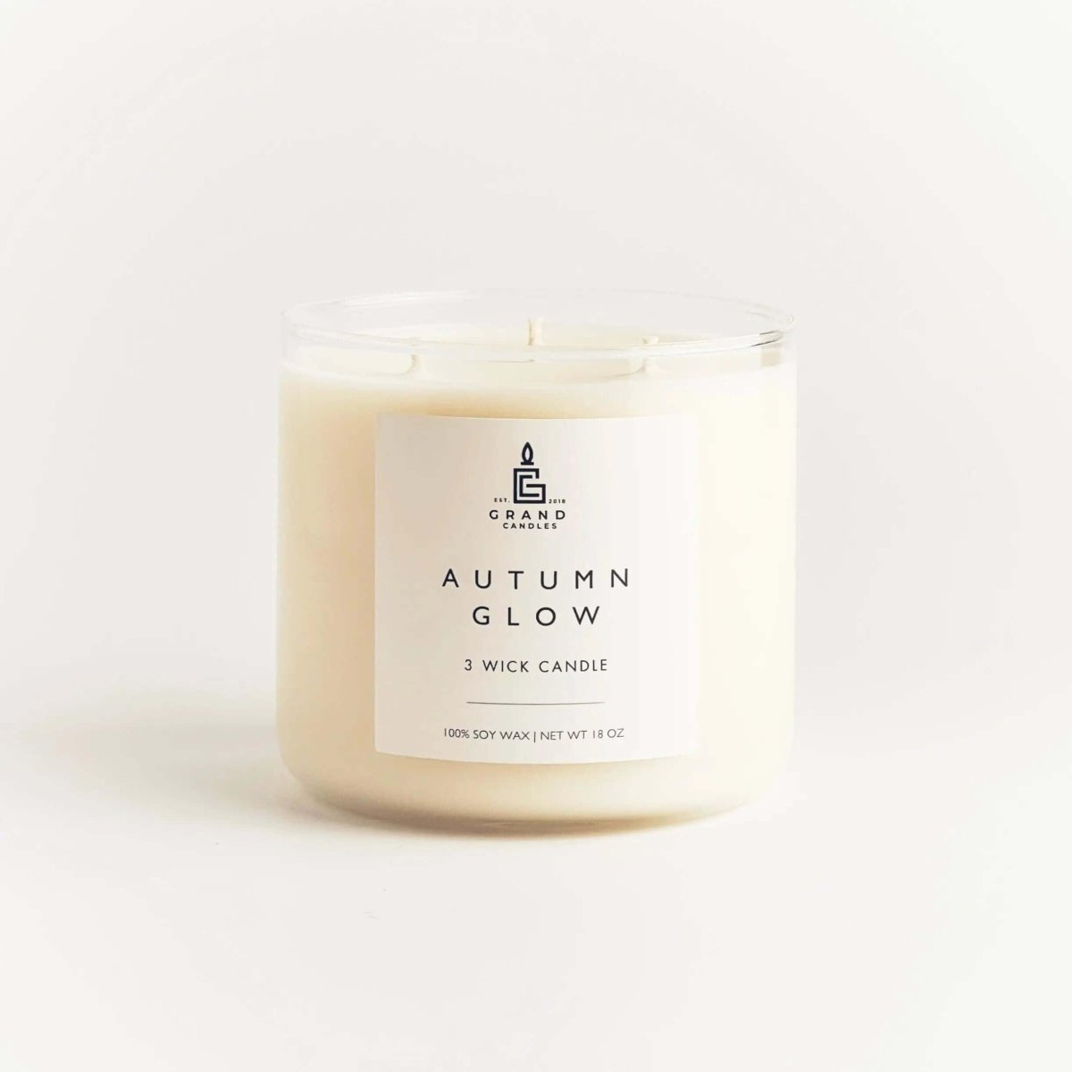 Autumn Glow Candle - AUTUMN - 18 - BLK Grand Candles