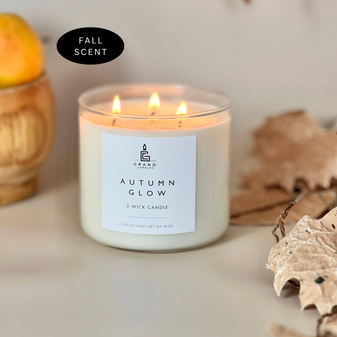 Autumn Glow Candle - AUTUMN - 18 - CLR Grand Candles