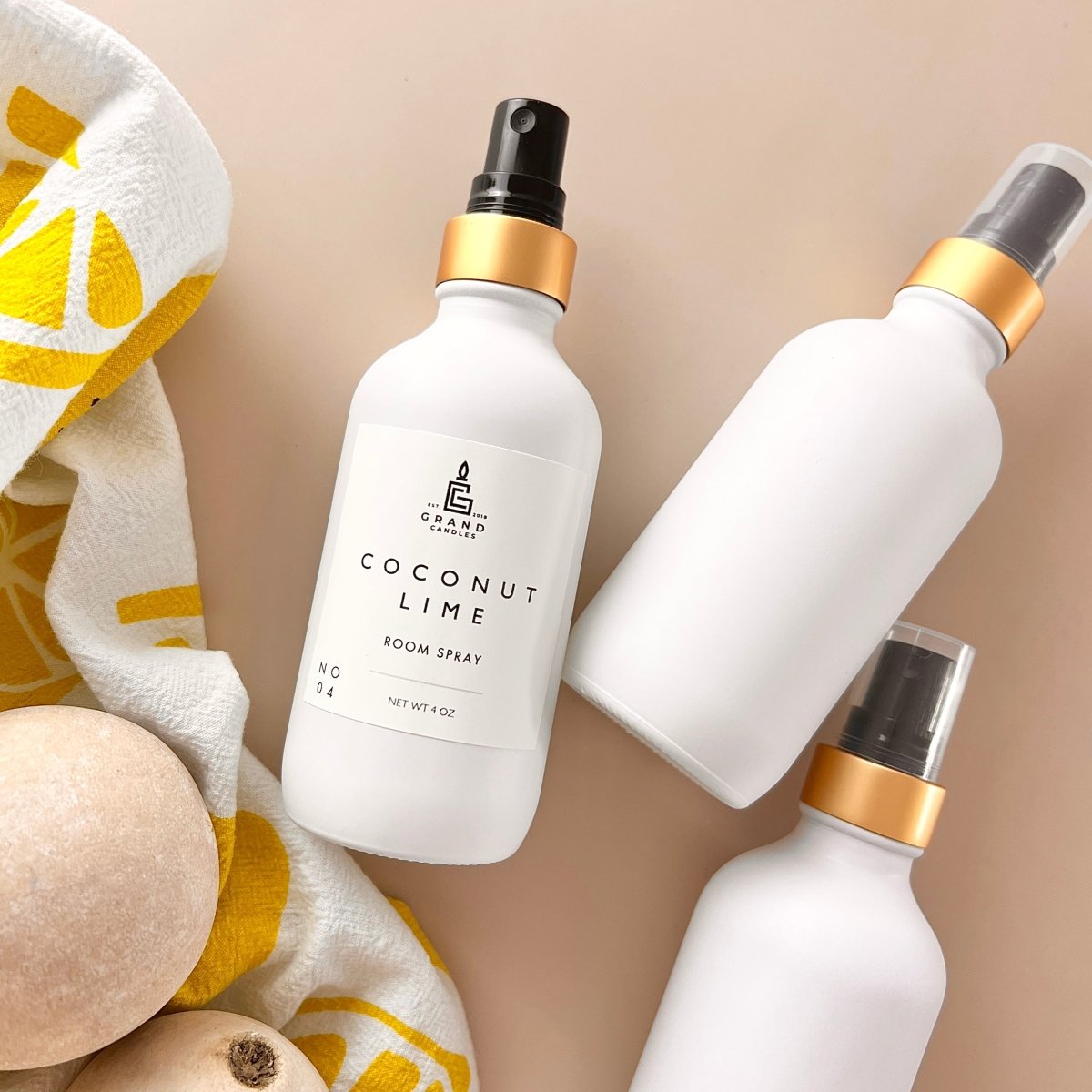 Coconut Lime Room & Linen Spray - COCONUT - SPRAY Grand Candles