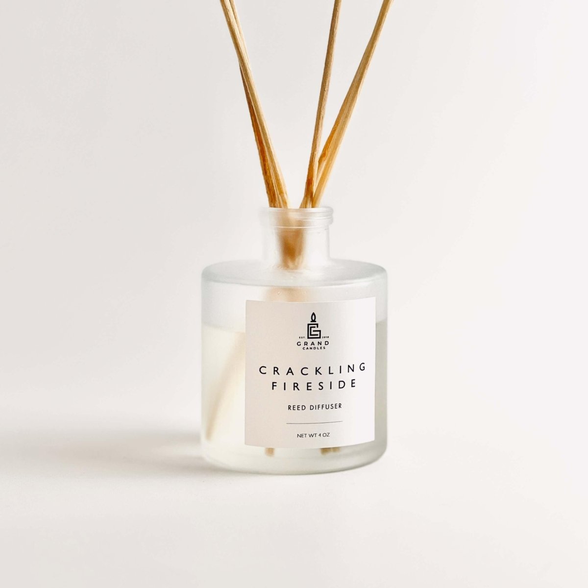 Crackling Fireside Reed Diffuser - FIRESIDE - REED - 4 - FROST Grand Candles