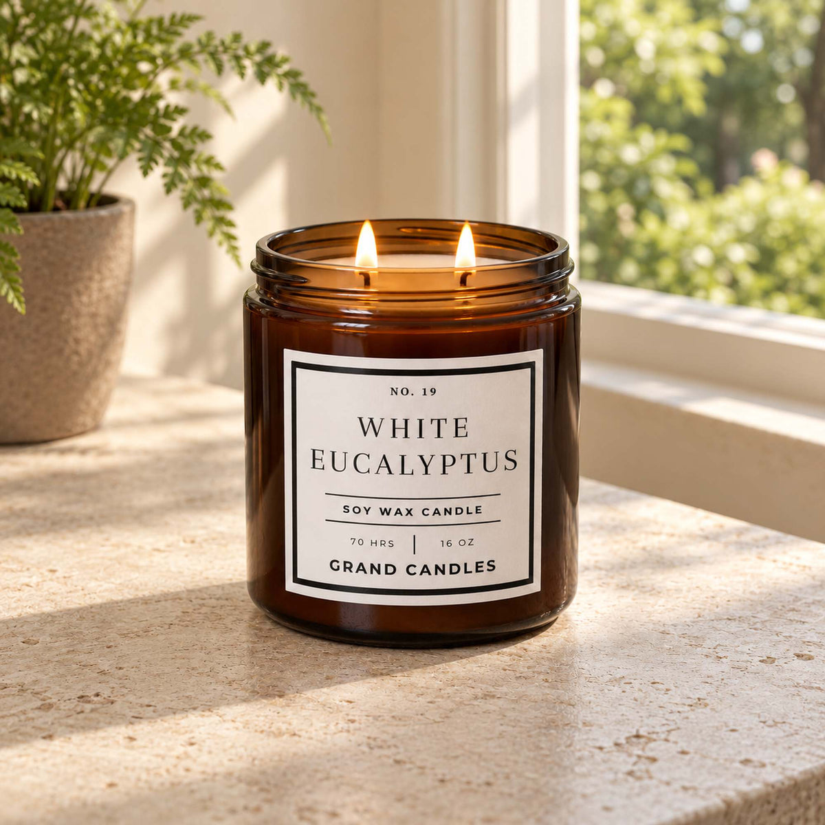 Natural Elements home fragrance with fresh botanical styling
