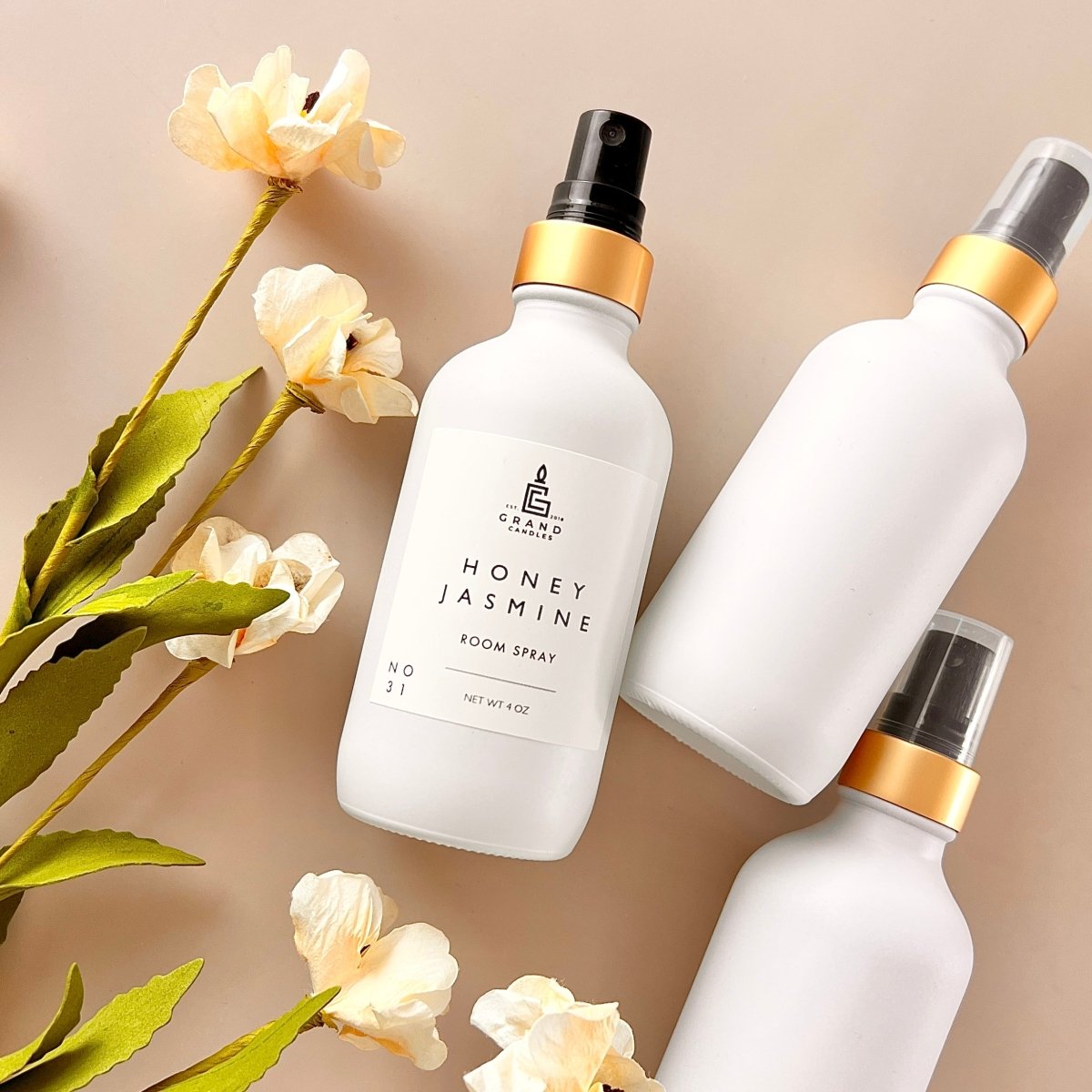 Honey Jasmine Room & Linen Spray - HONEY - SPRAY Grand Candles