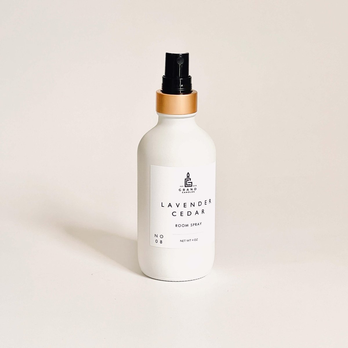 Lavender Cedar Room & Linen Spray - LAVENDER - SPRAY - 4 - WHT Grand Candles