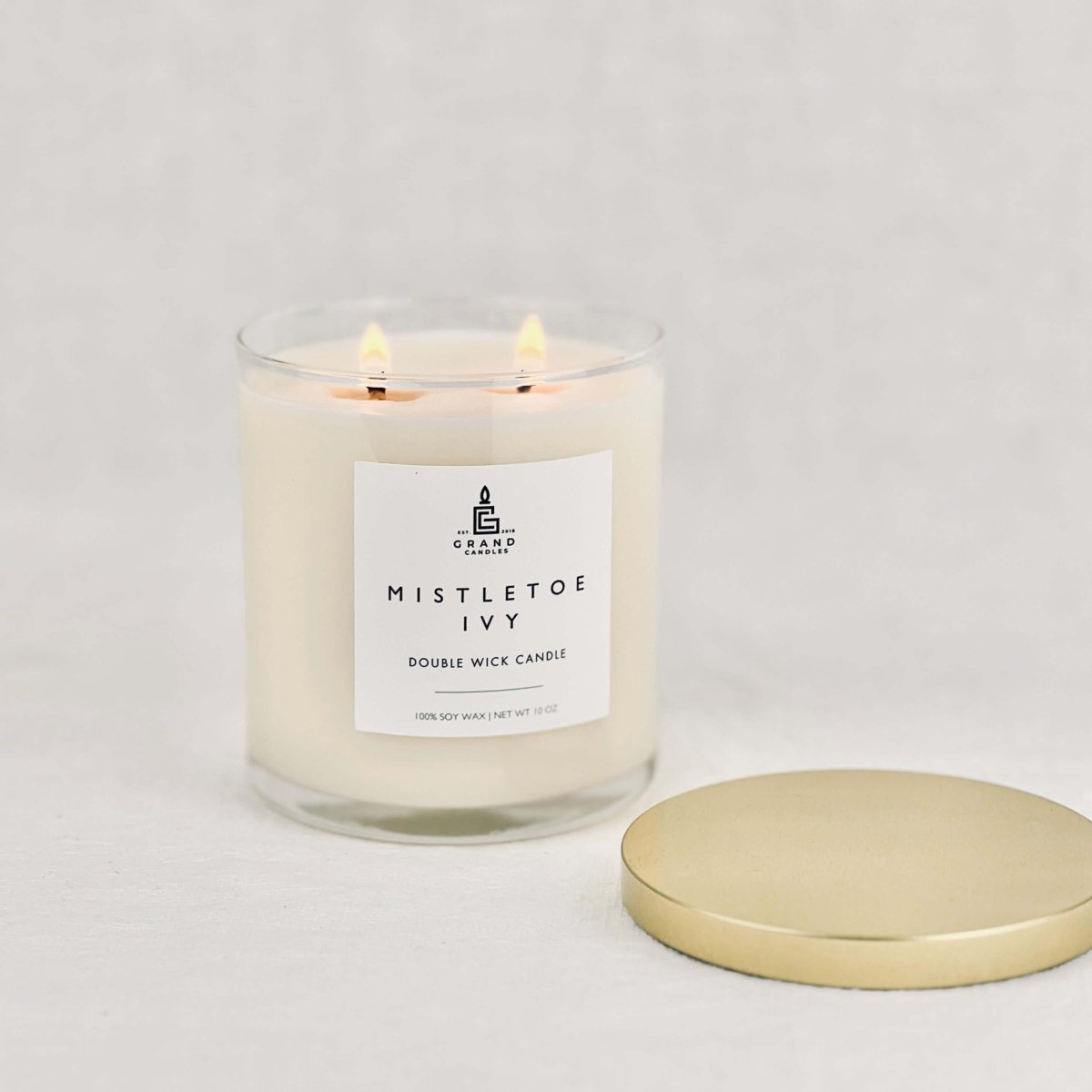 Mistletoe Ivy Candle - MISTLETOE - 10 - CLR Grand Candles