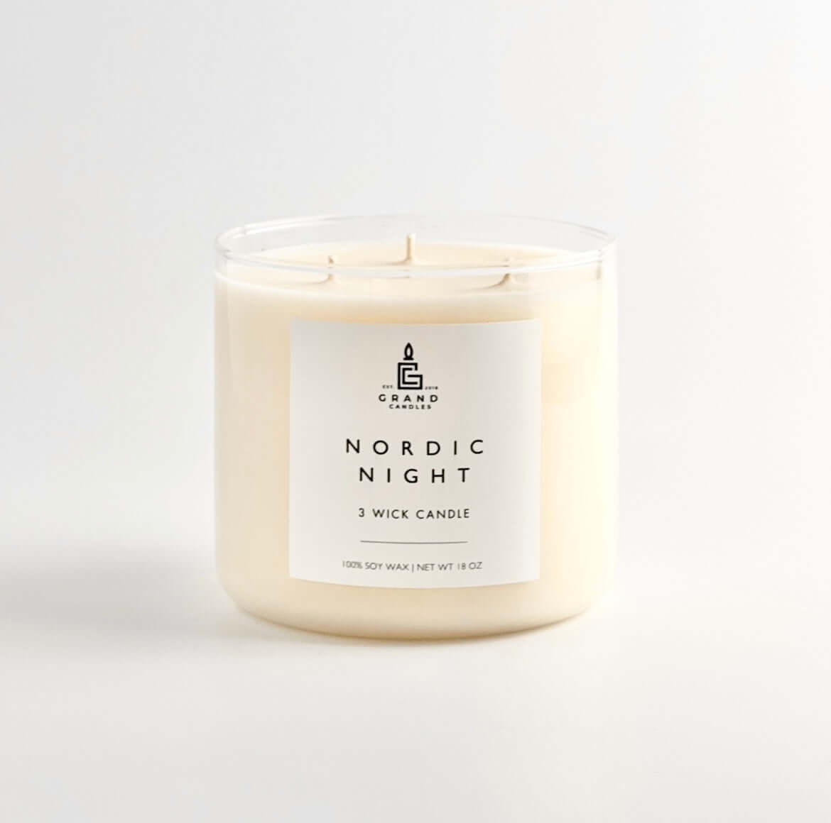 Nordic Night Candle - NORDIC - 18 - CLR Grand Candles