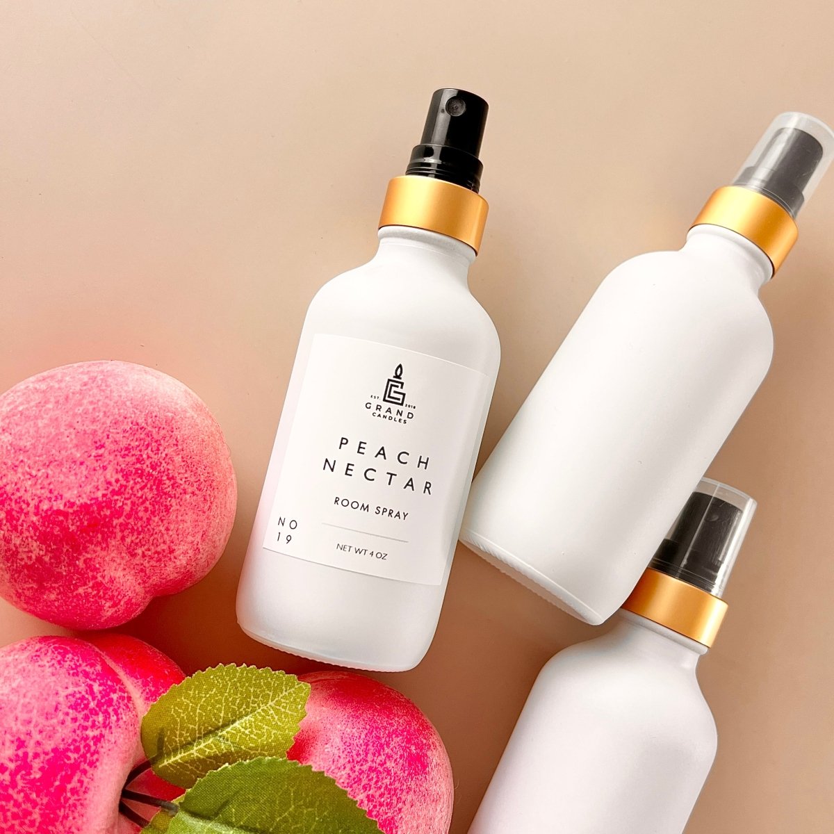 Peach Nectar Room & Linen Spray - PEACH - SPRAY Grand Candles