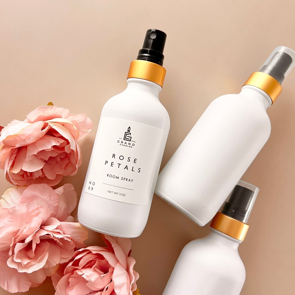 Rose Petals Room & Linen Spray - ROSE - SPRAY Grand Candles