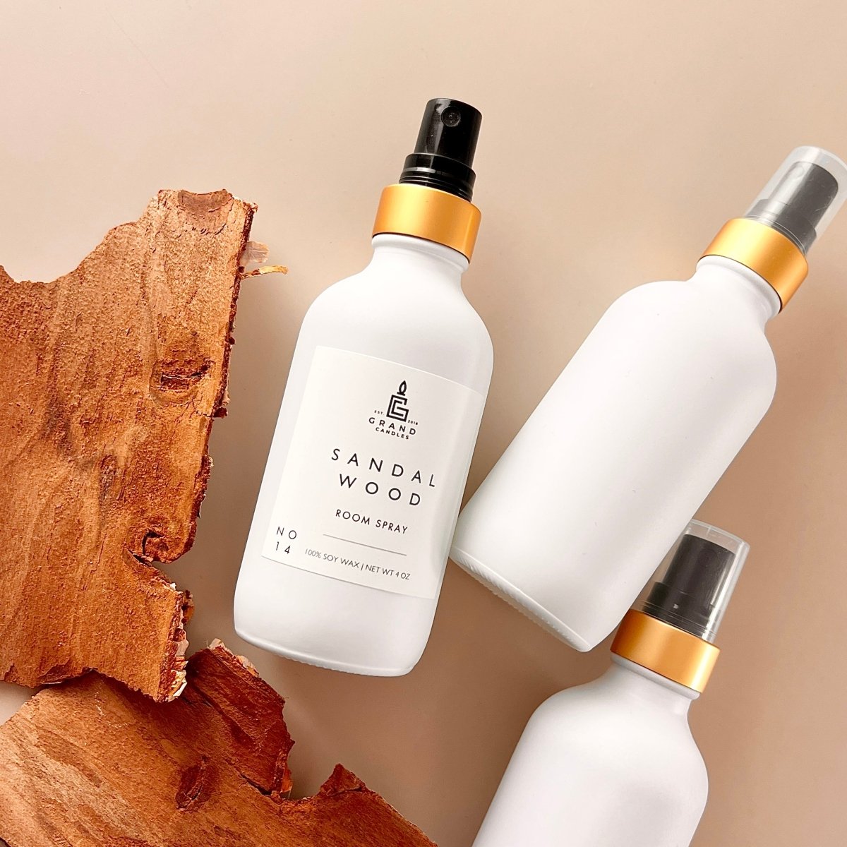 Sandalwood Room & Linen Spray - SANDALWOOD - SPRAY Grand Candles