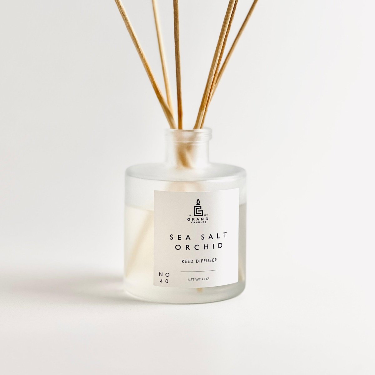 Sea Salt Orchid Reed Diffuser - ORCHID - REED - 4 - FROST Grand Candles