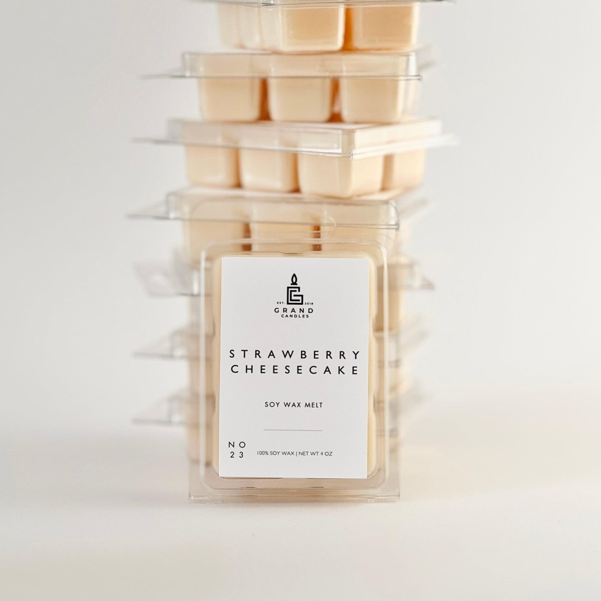 Strawberry Cheesecake Wax Melt - STRAWBERRY - MELT Grand Candles
