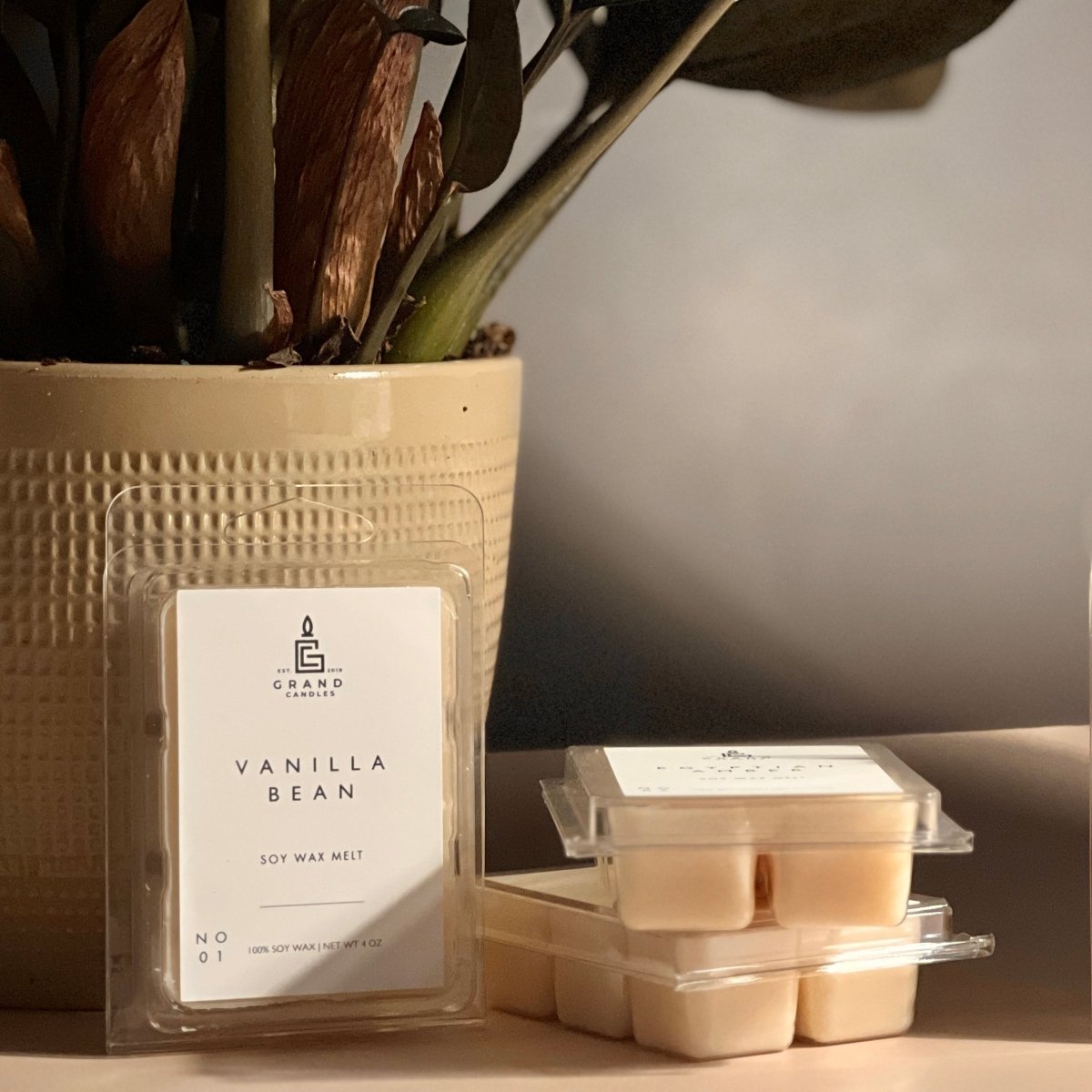 Vanilla Bean Wax Melt - VANILLA - MELT Grand Candles