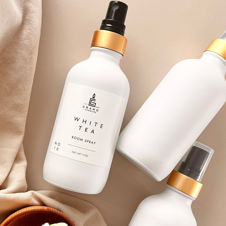 White Tea Room & Linen Spray - TEA - SPRAY Grand Candles