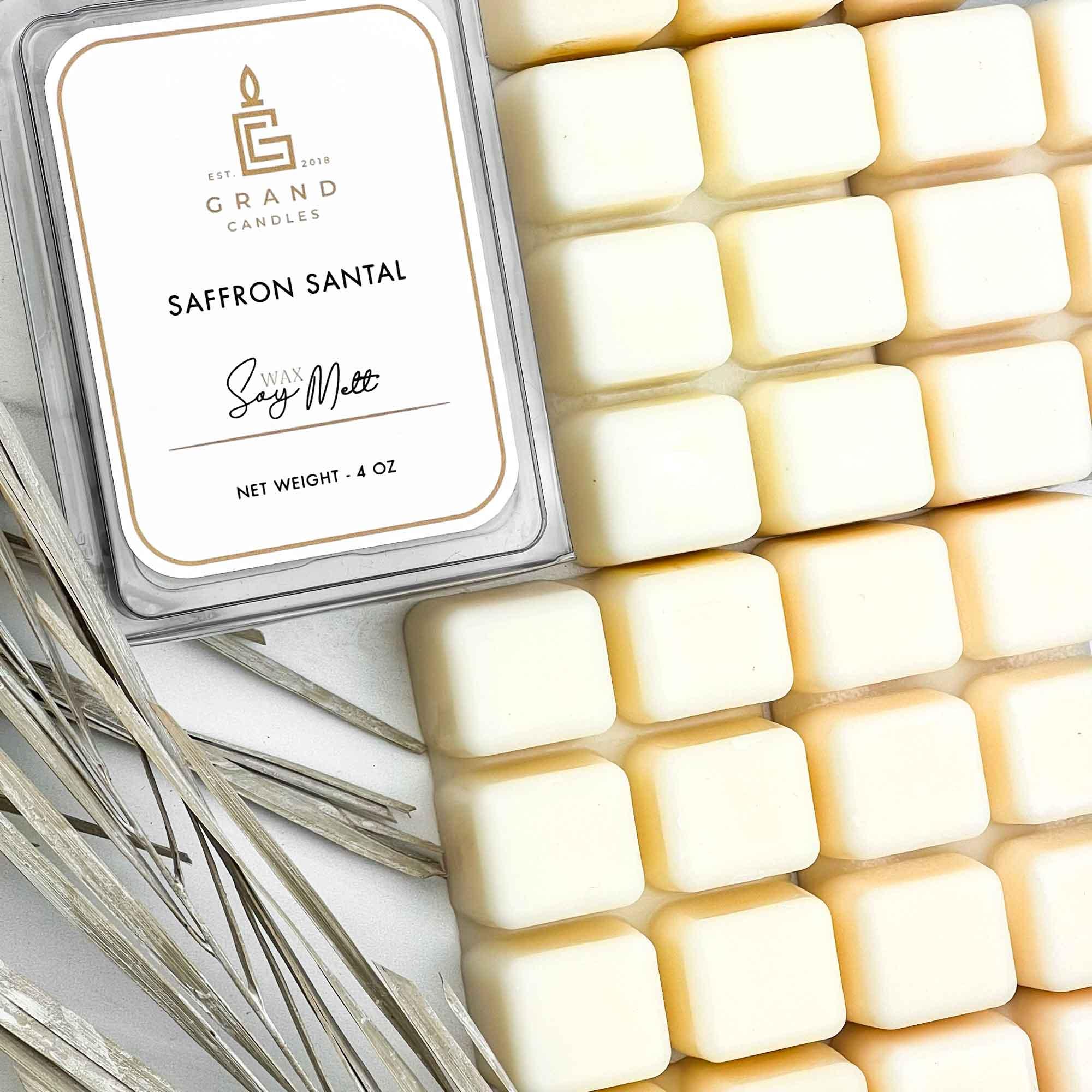 Saffron Santal Soy Wax Melt - Grand Candles LLC