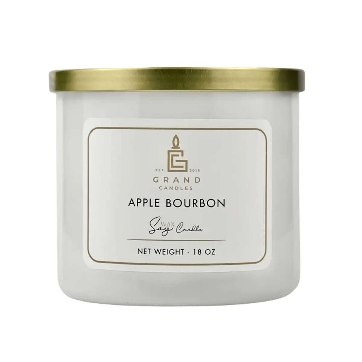 Apple Bourbon Candle Grand Candles LLC