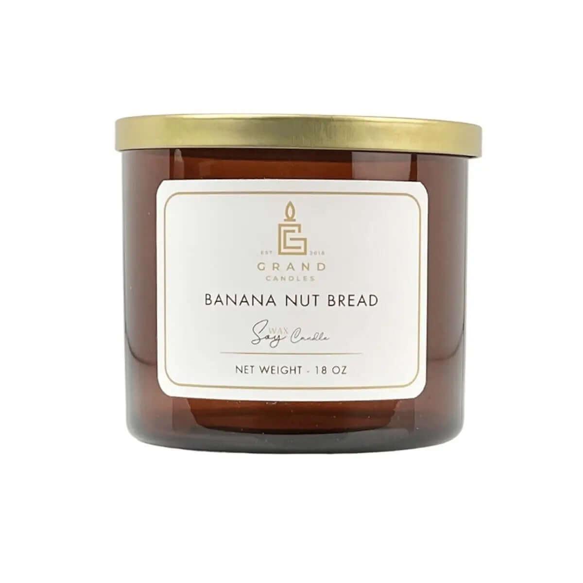 Banana Nut Bread Candle - Grand Candles LLC