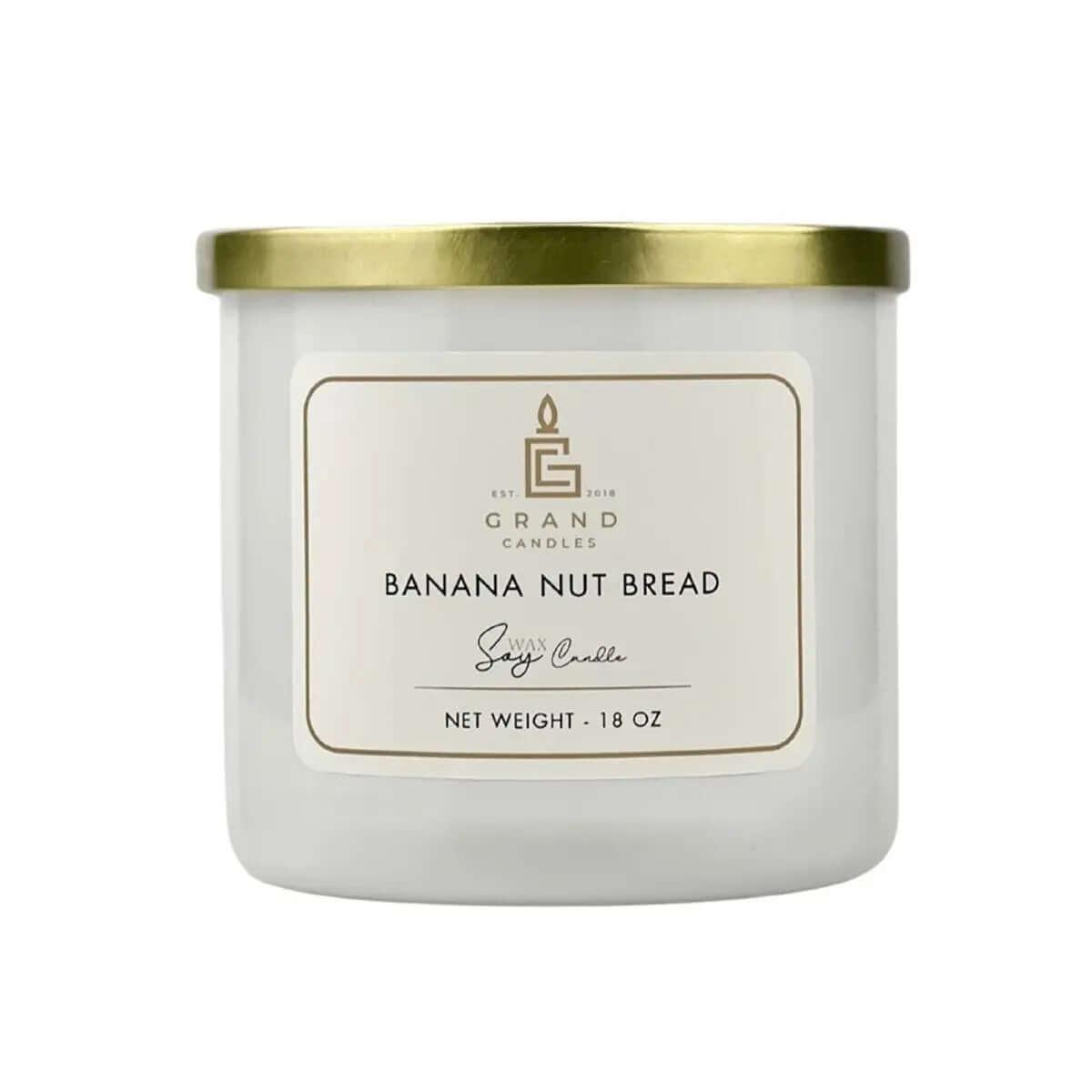 Banana Nut Bread Candle Grand Candles LLC