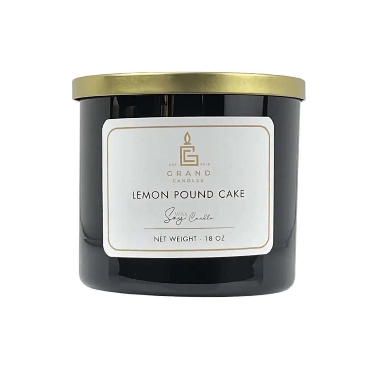 Lemon Pound Cake Candle - Grand Candles LLC