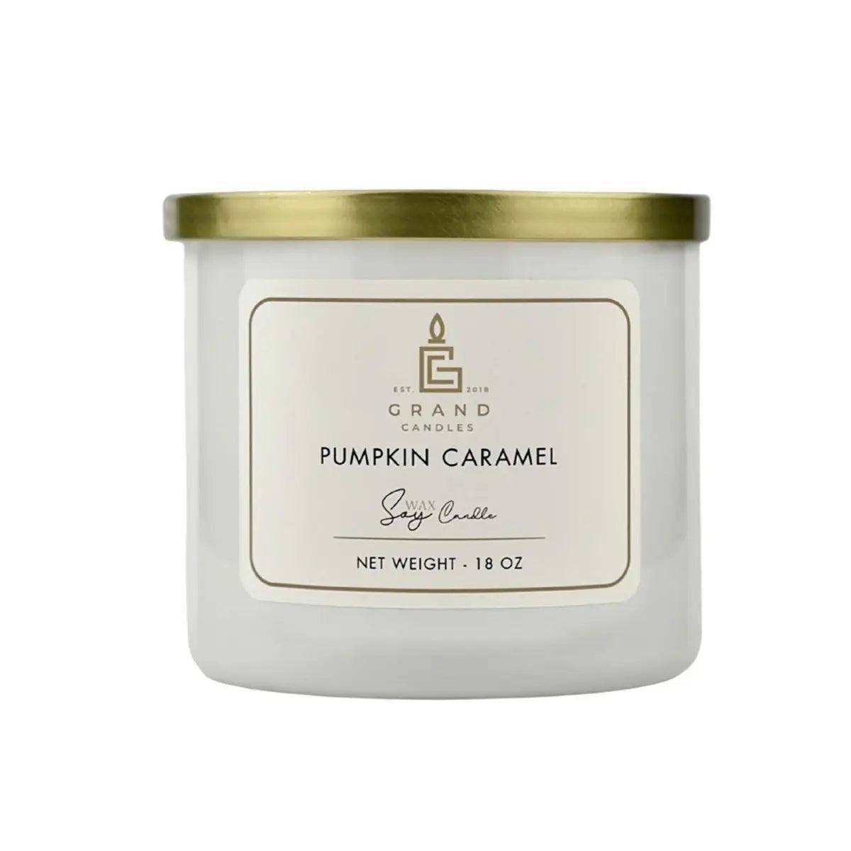 Pumpkin Caramel Candle - Grand Candles LLC