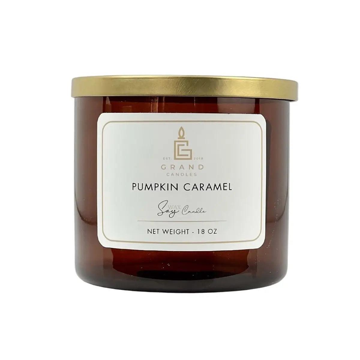 Pumpkin Caramel Candle - Grand Candles LLC
