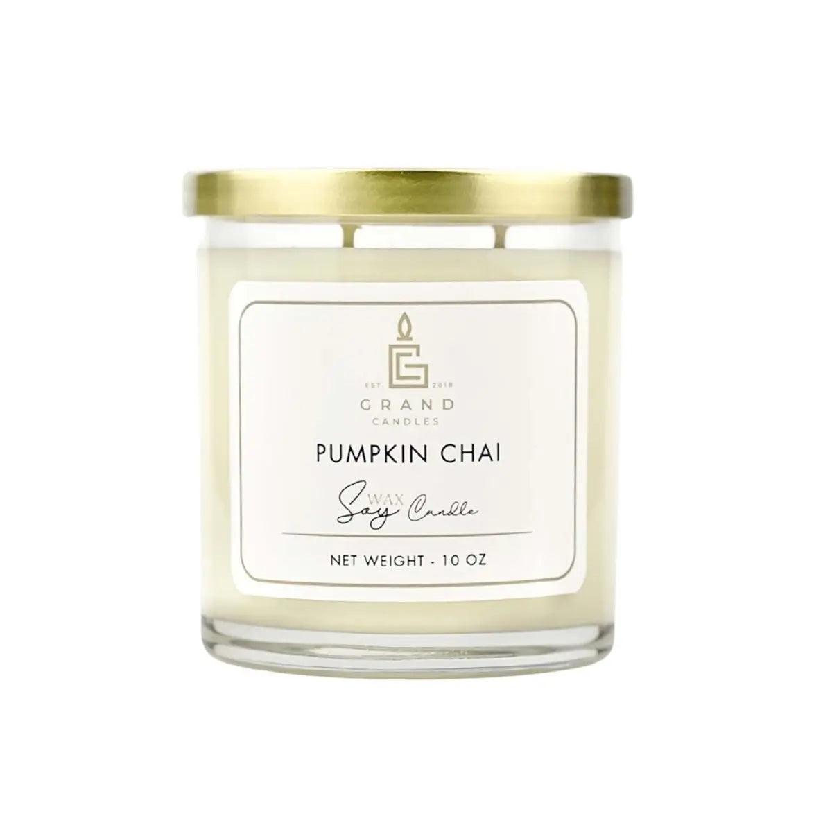 Pumpkin Chai Candle - Grand Candles LLC