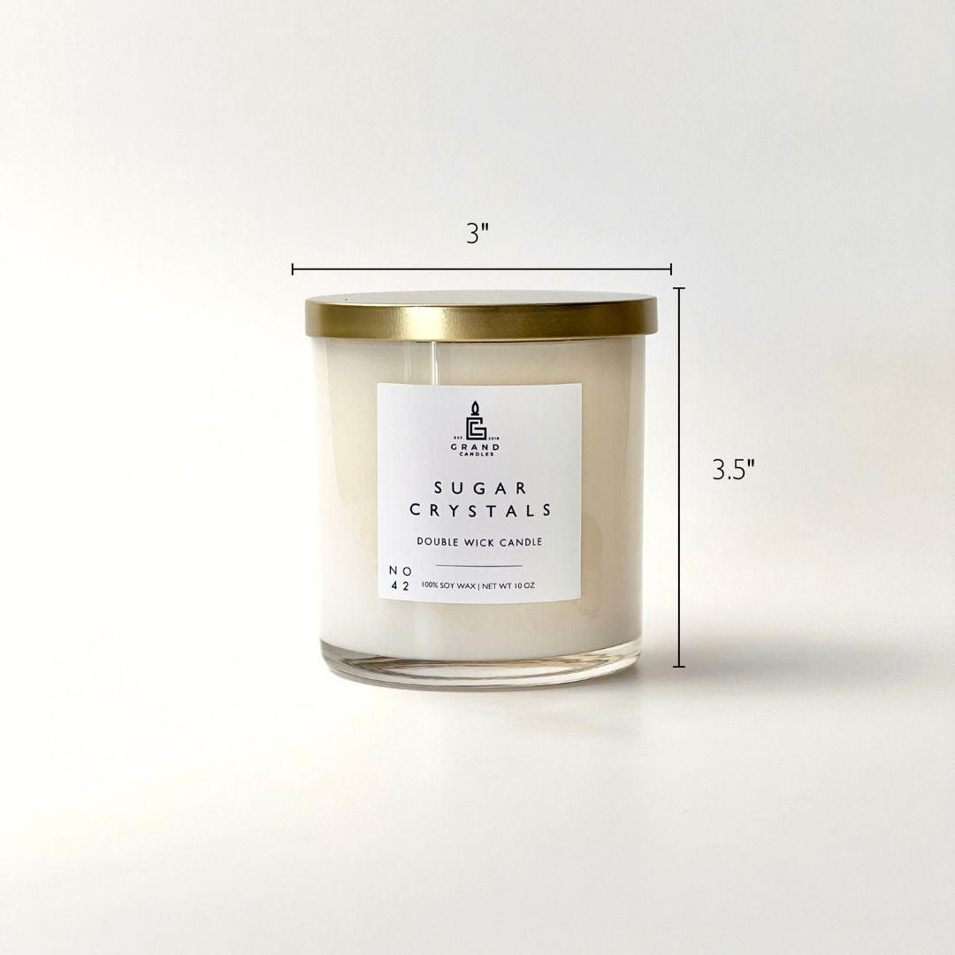 Sugar Crystals Candle  - Grand Candles LLC   