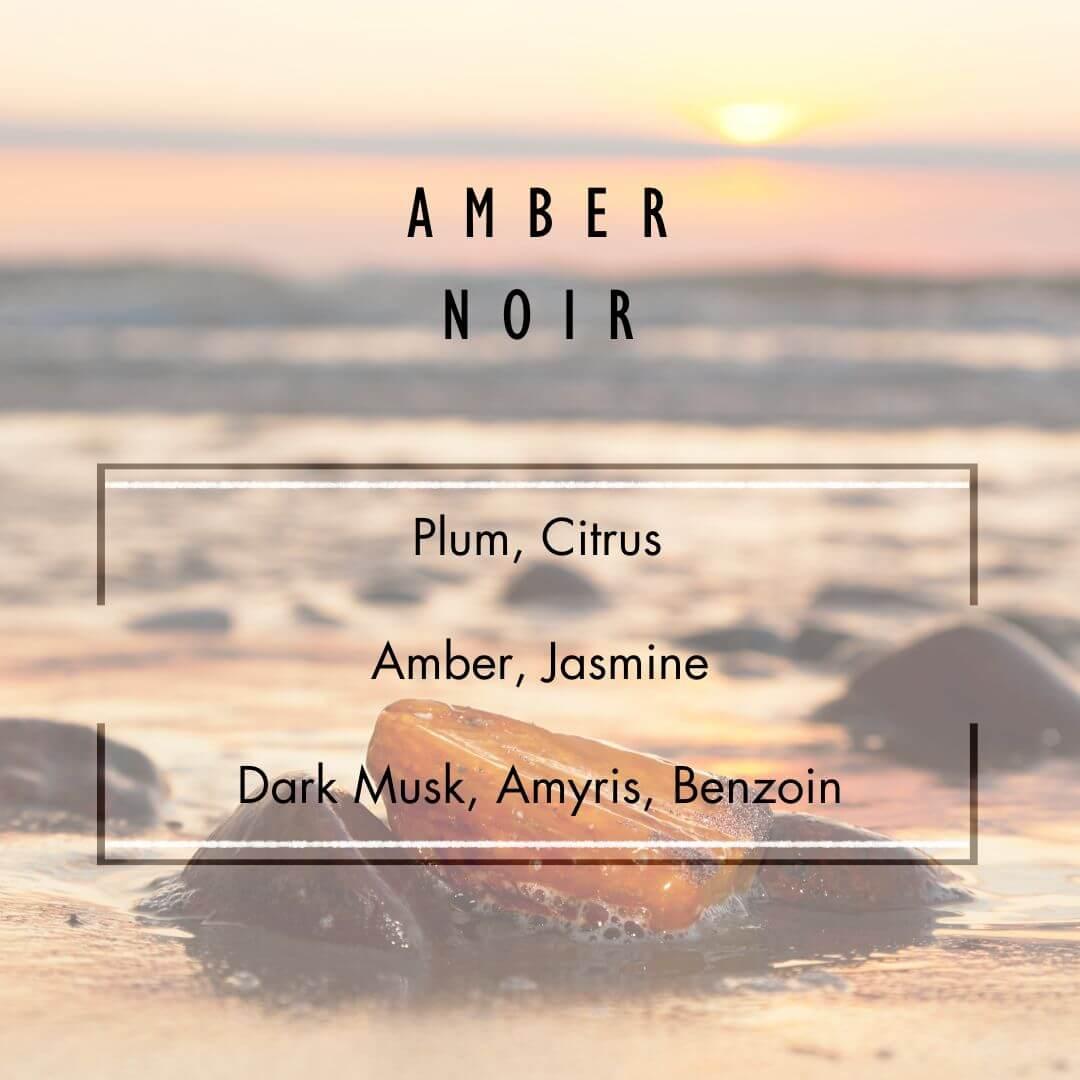 Amber Noir Reed Diffuser  - Grand Candles LLC   