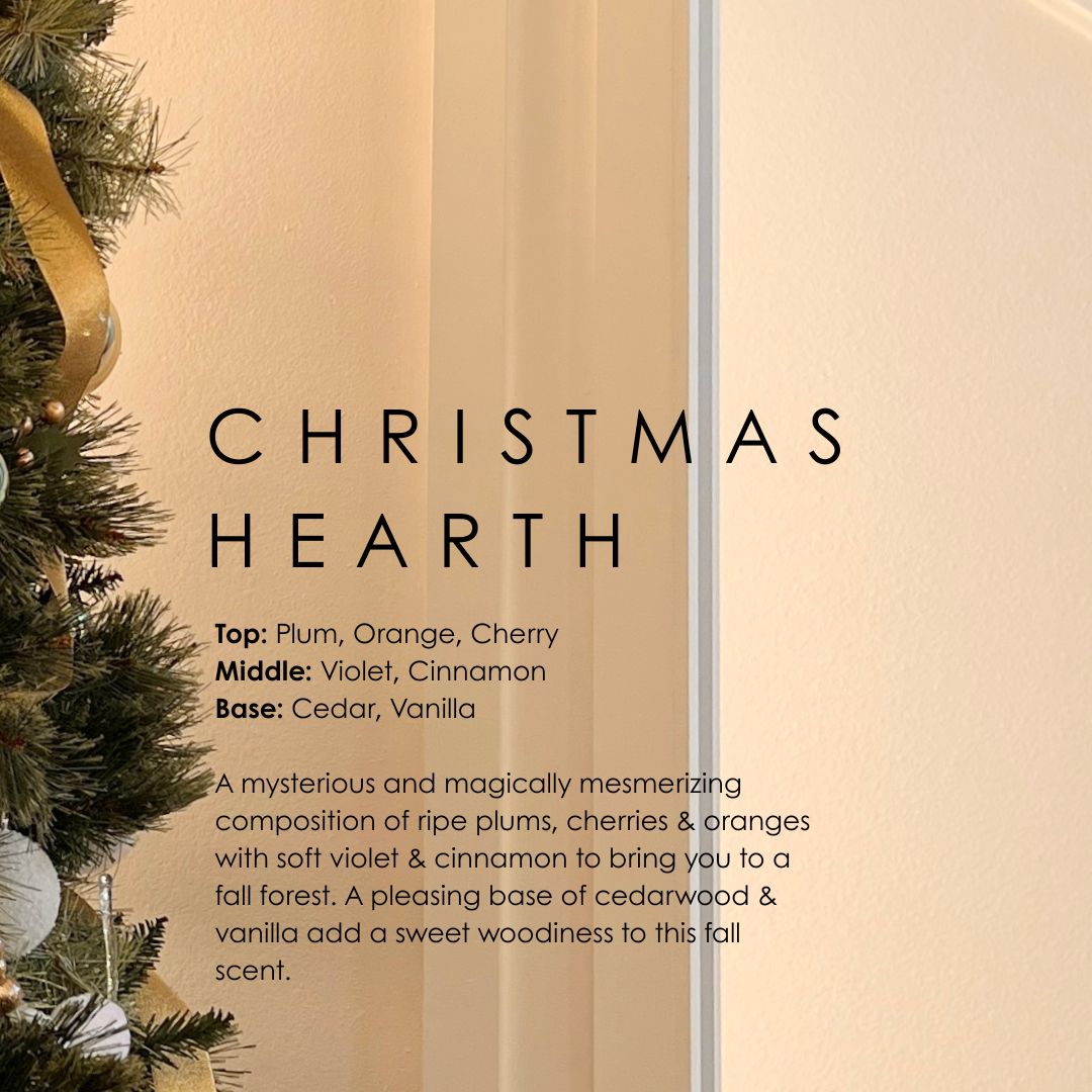 Christmas Hearth Candle