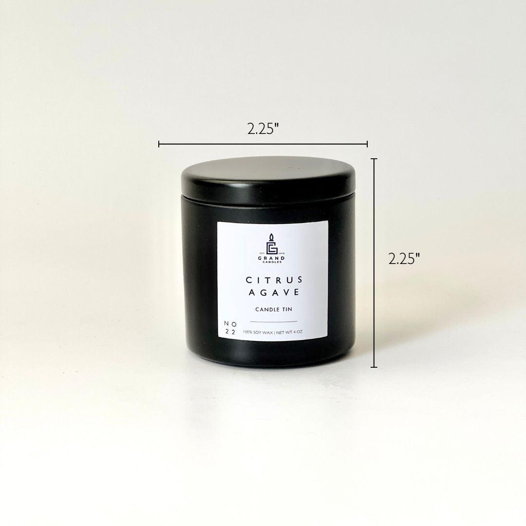 Citrus Agave Candle  - Grand Candles LLC   