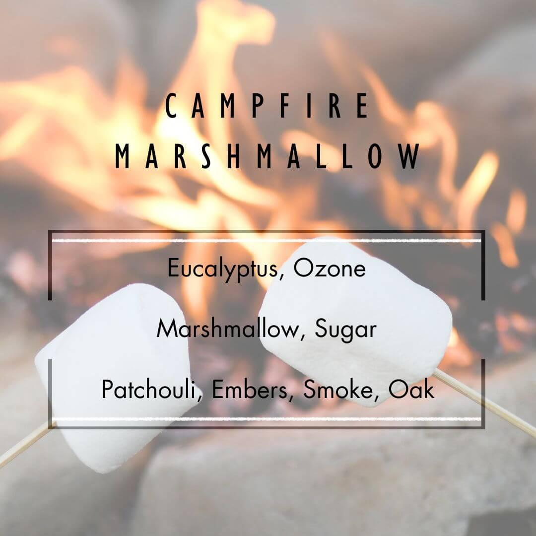 Campfire Marshmallow Reed Diffuser  - Grand Candles LLC   