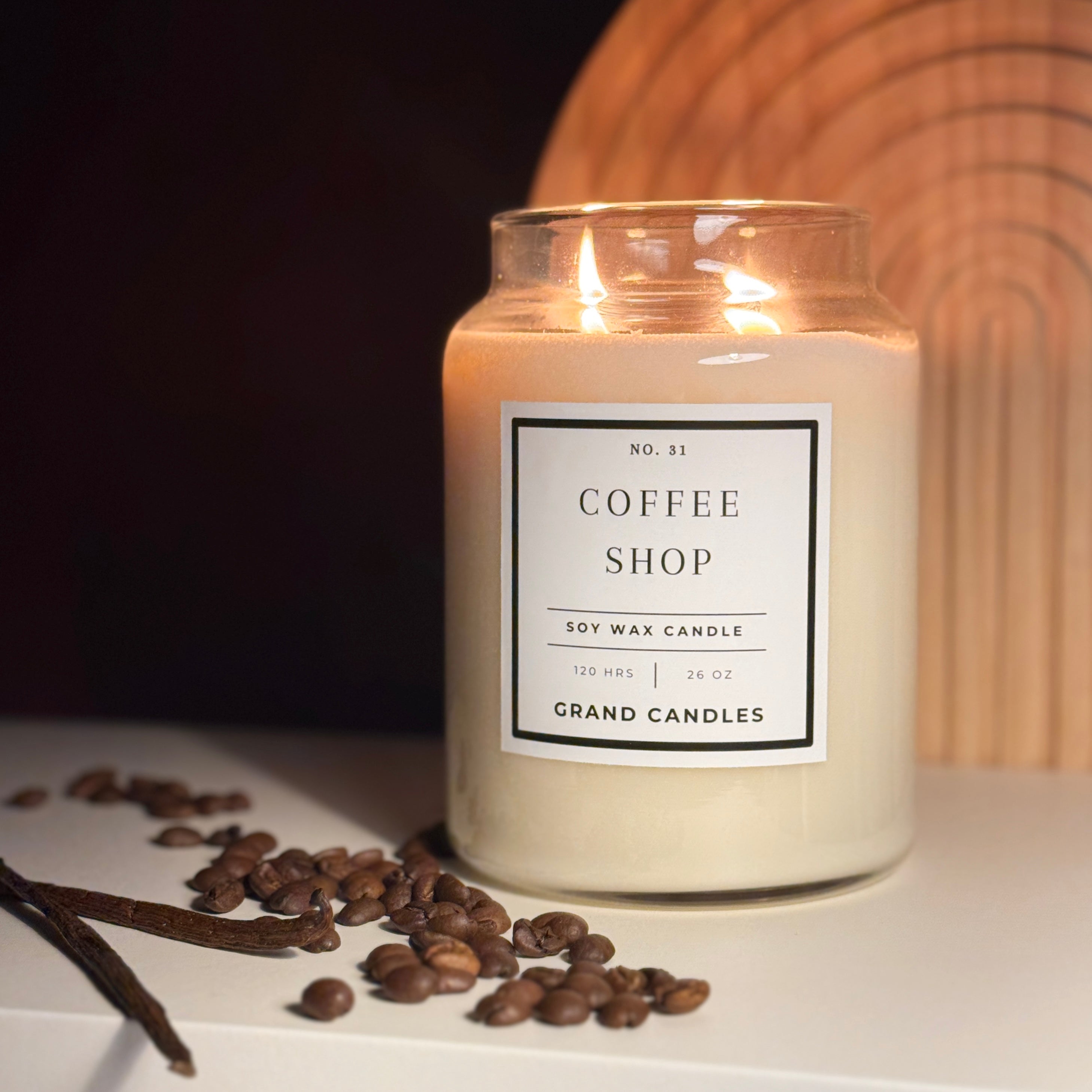 Grand Candles Coffee Shop Candle - Thumbnail 5