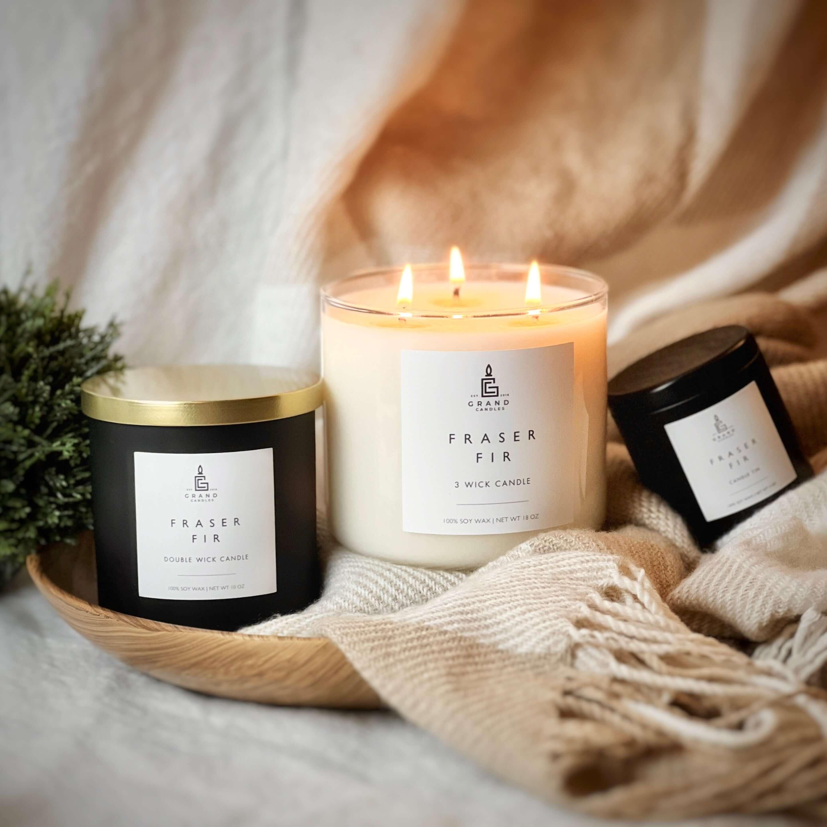 Fraser Fir Candle  - Grand Candles LLC   