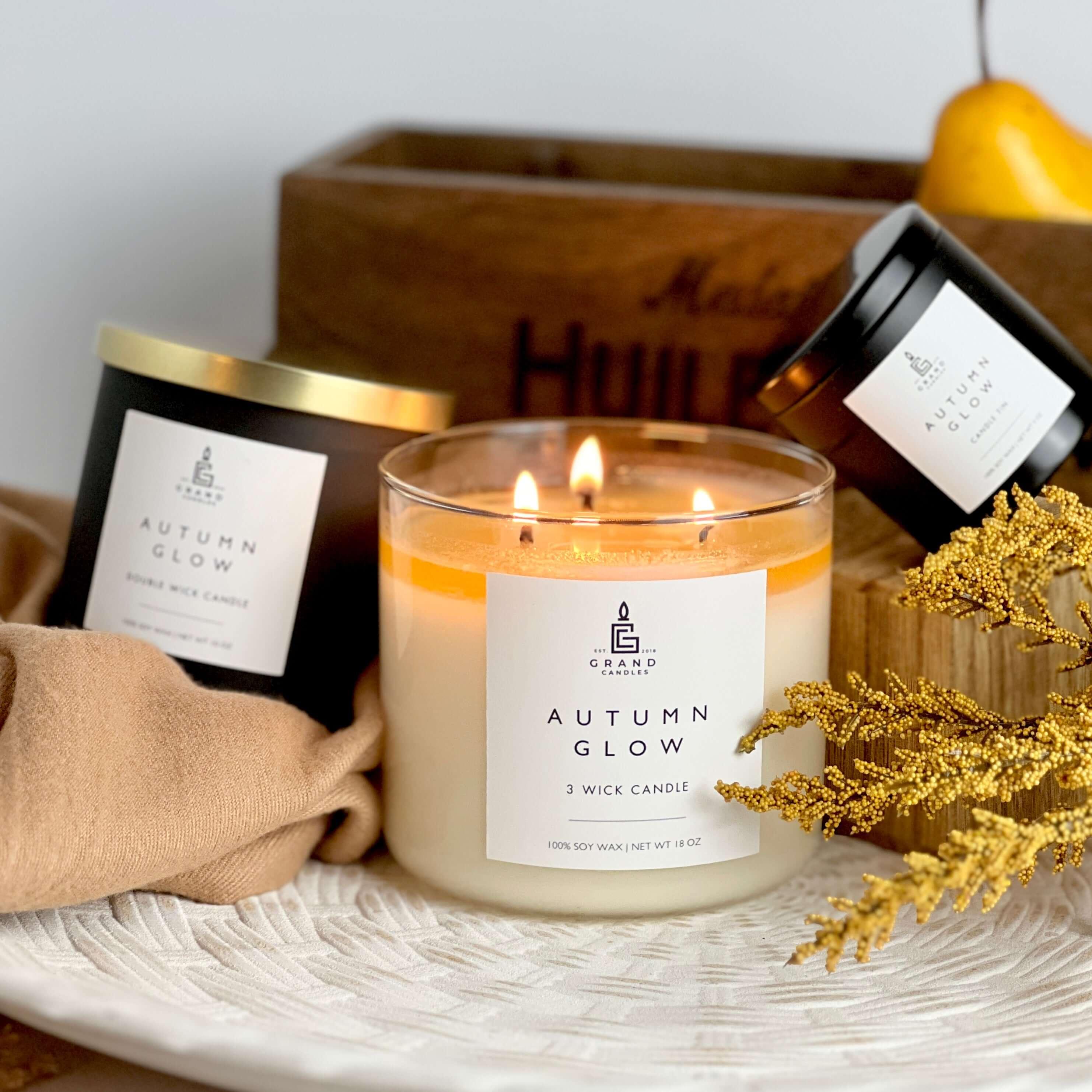 Autumn Glow Candle  - Grand Candles LLC   