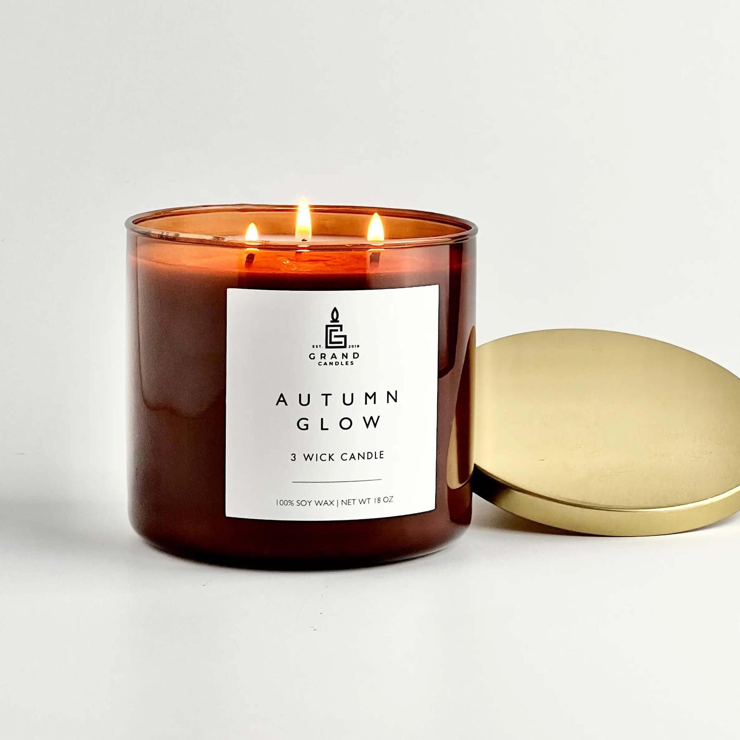 Autumn Glow Soy Candle Grand Candles LLC