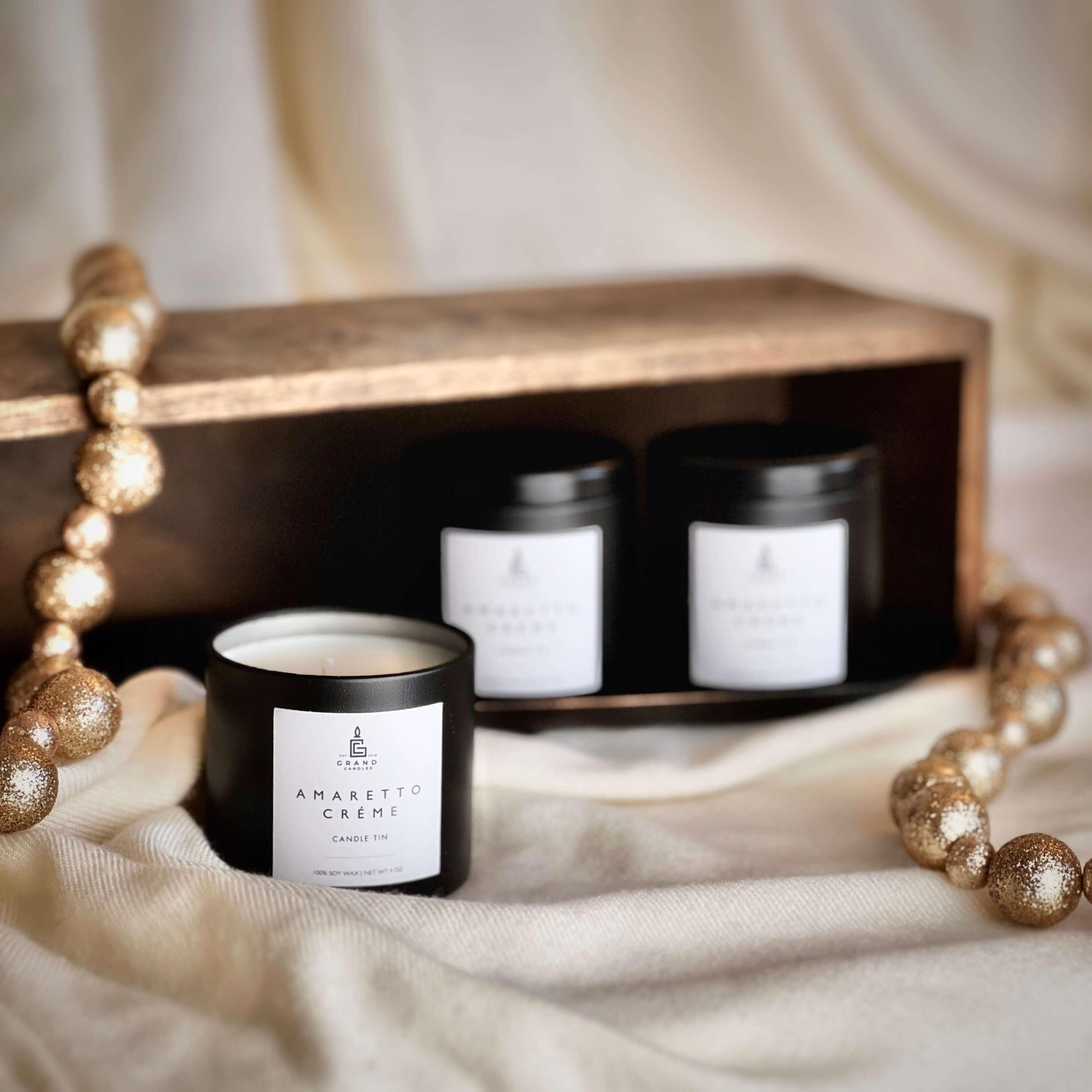 Amaretto Créme Candle  - Grand Candles LLC   