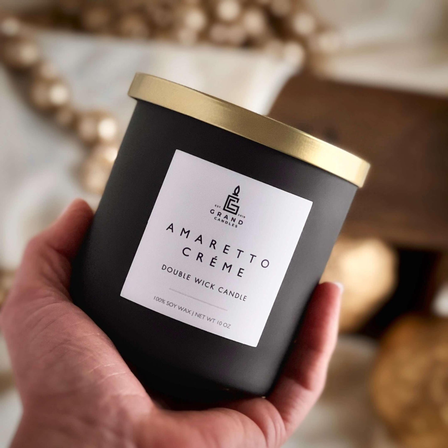 Amaretto Créme Soy Candle