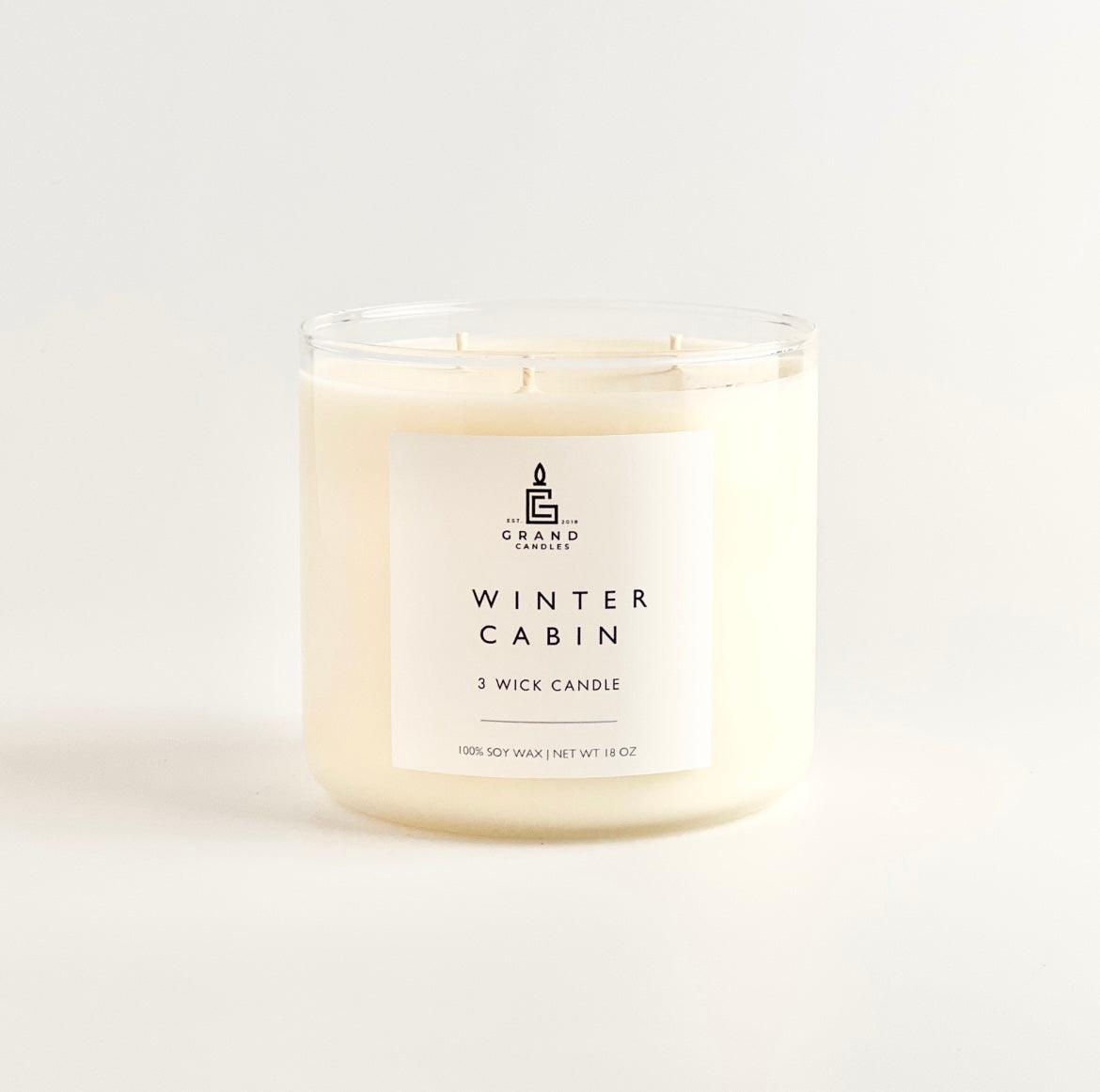 Winter Cabin Candle