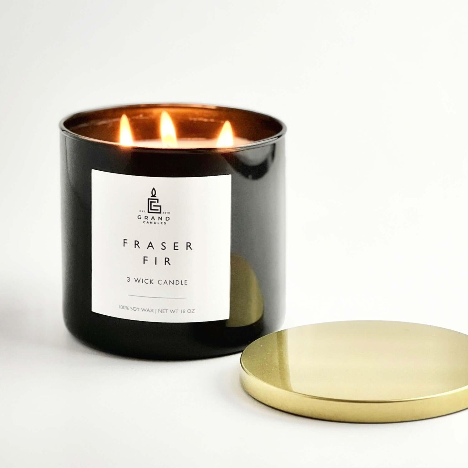 Pine Scented Candle - Soy Candle - Fraser Fir Candle