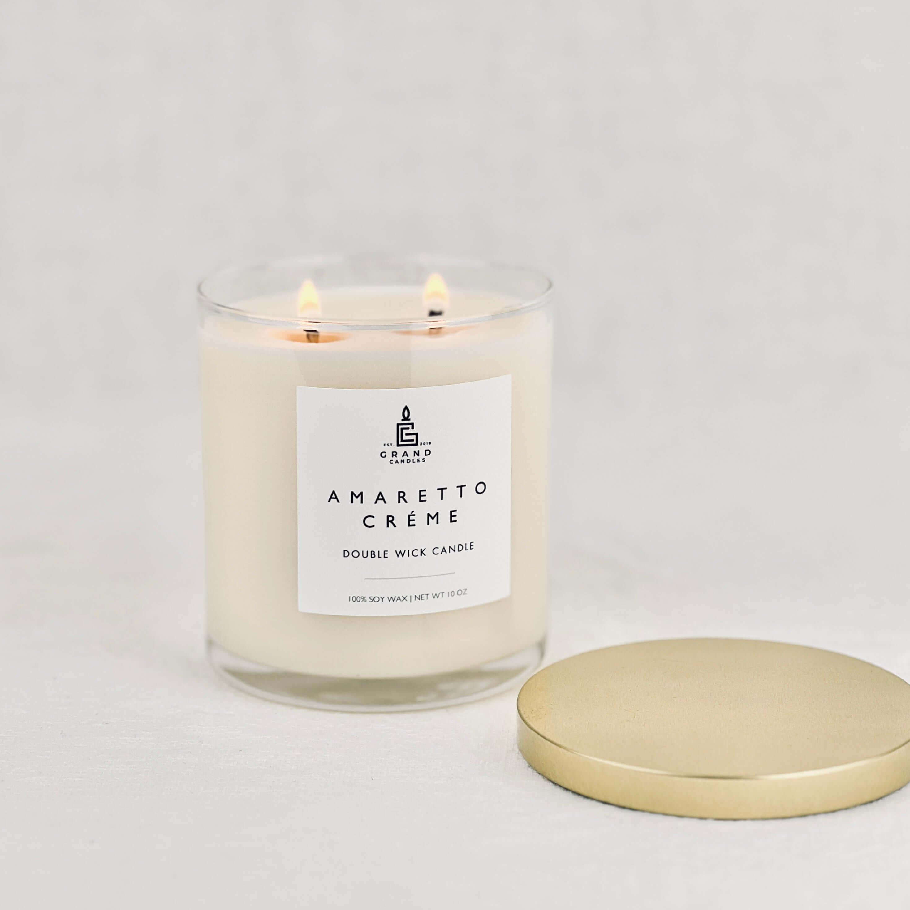 Amaretto Créme Candle  - Grand Candles LLC   
