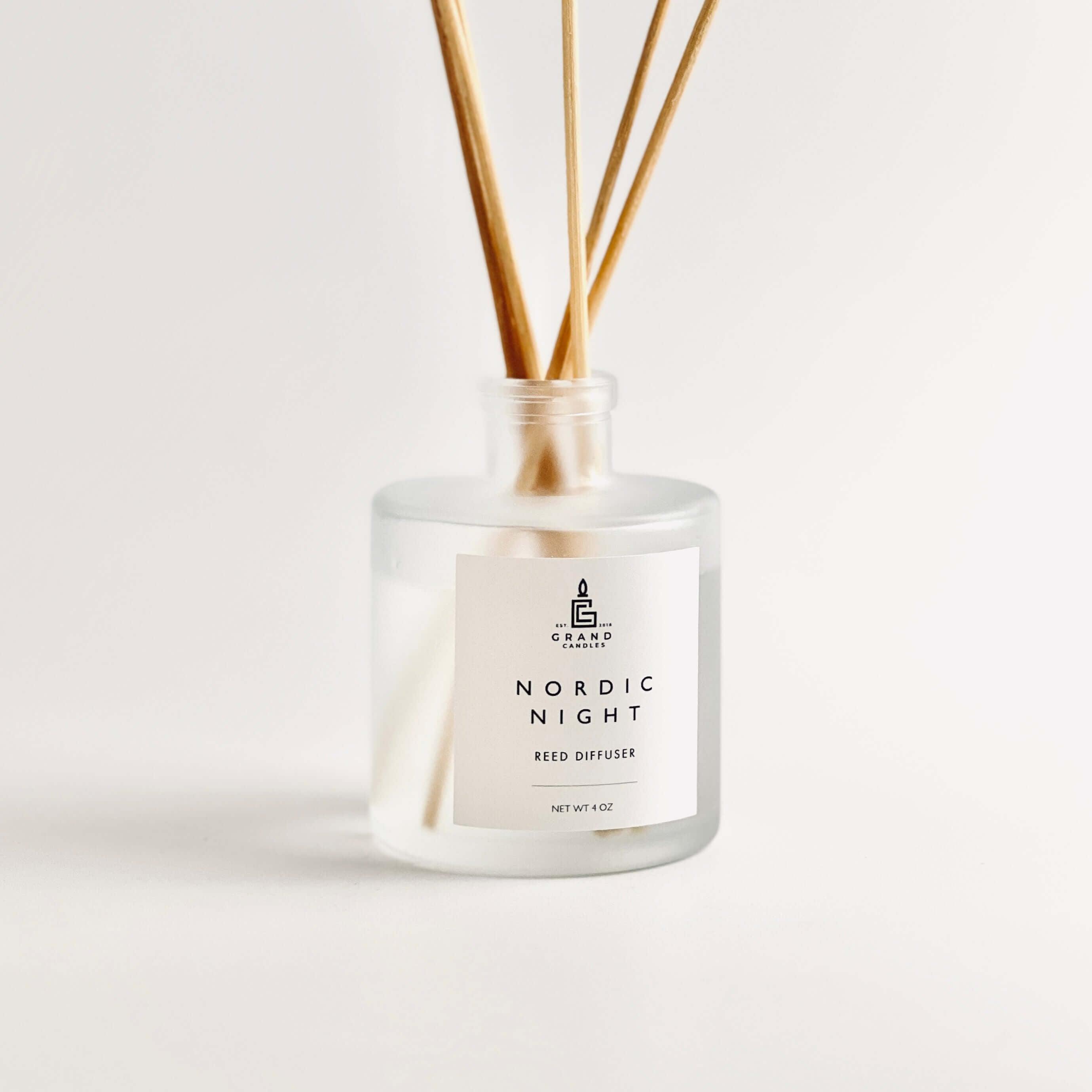 Nordic Night Reed Diffuser  - Grand Candles LLC   