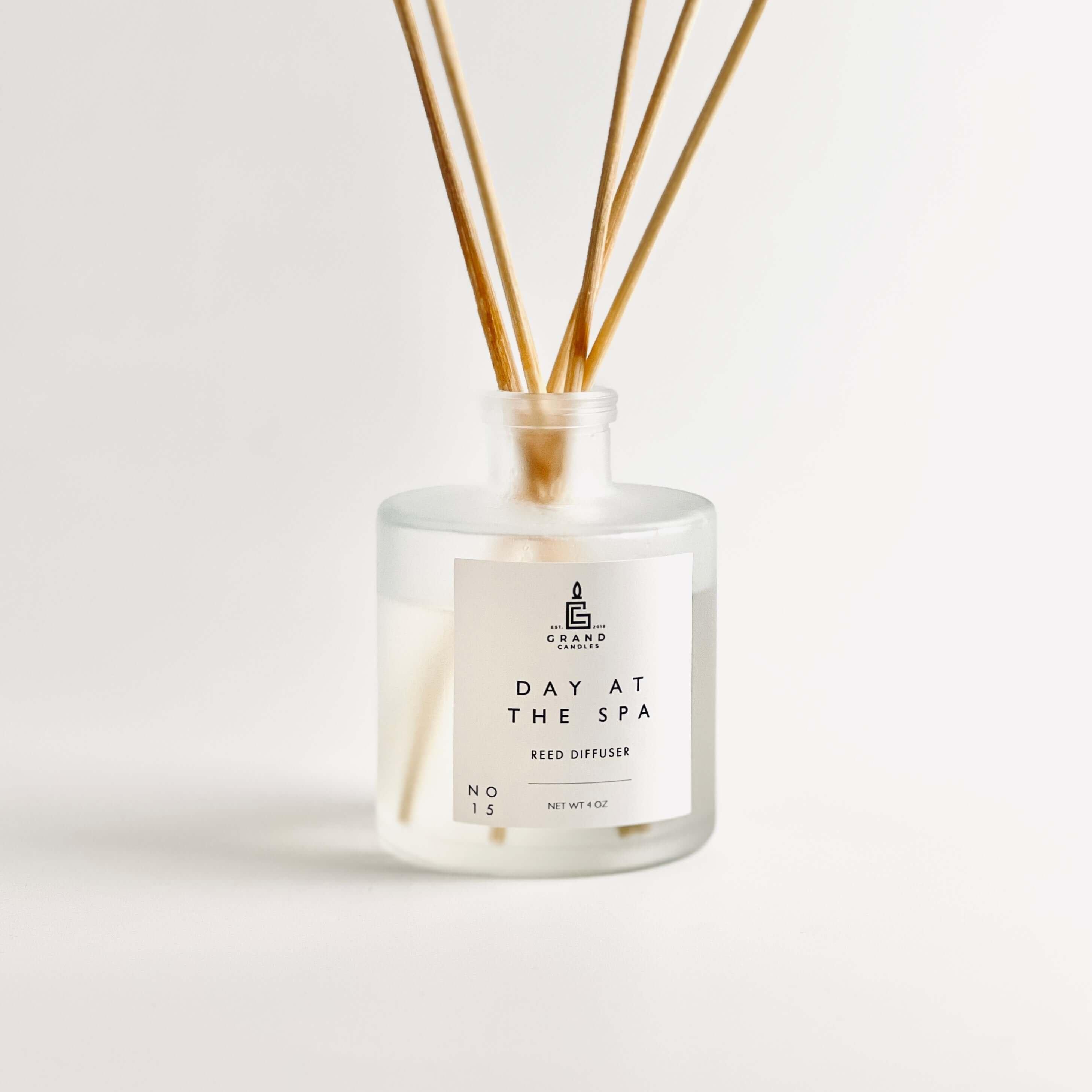 Day at The Spa Reed Diffuser  - Grand Candles LLC   