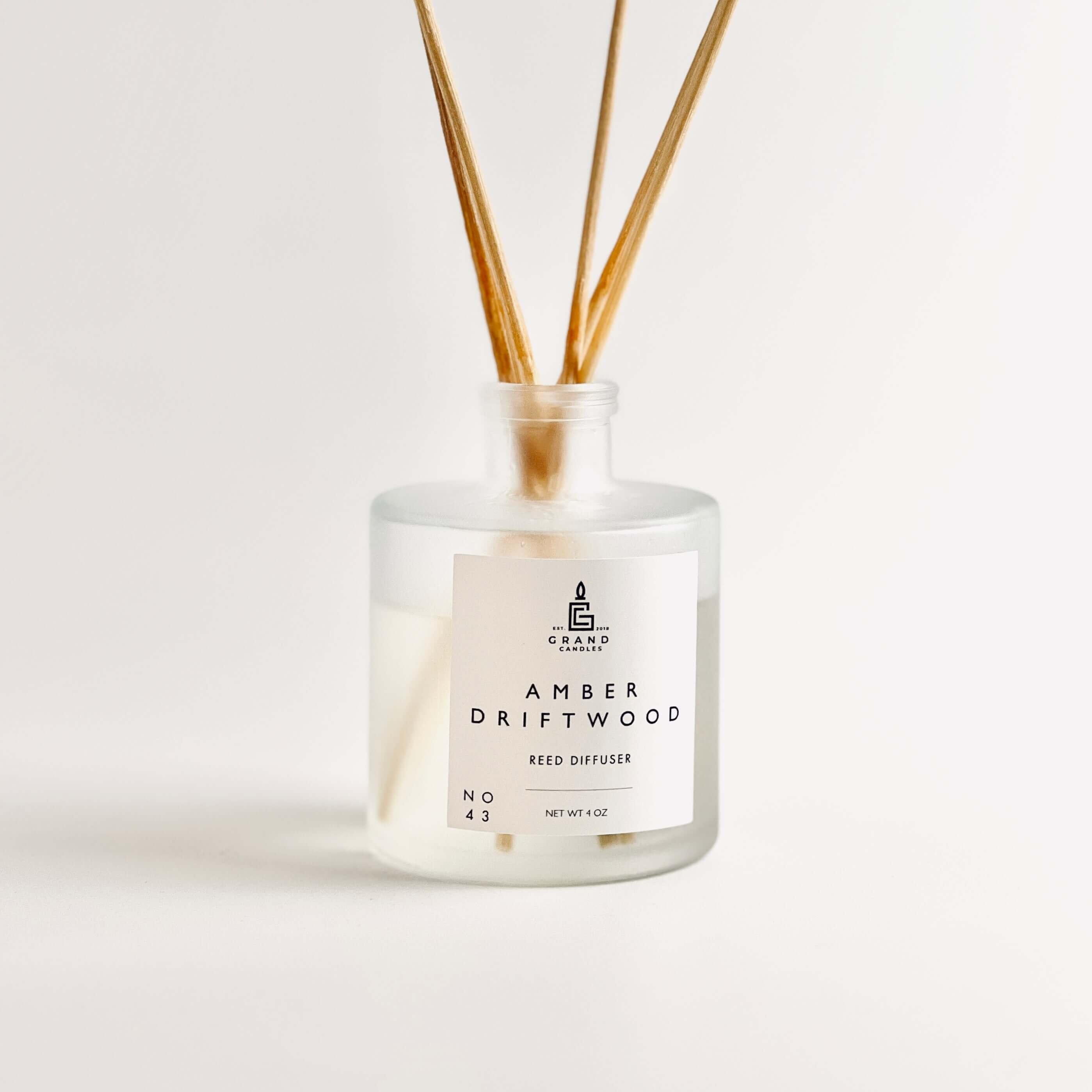 Amber Driftwood Reed Diffuser