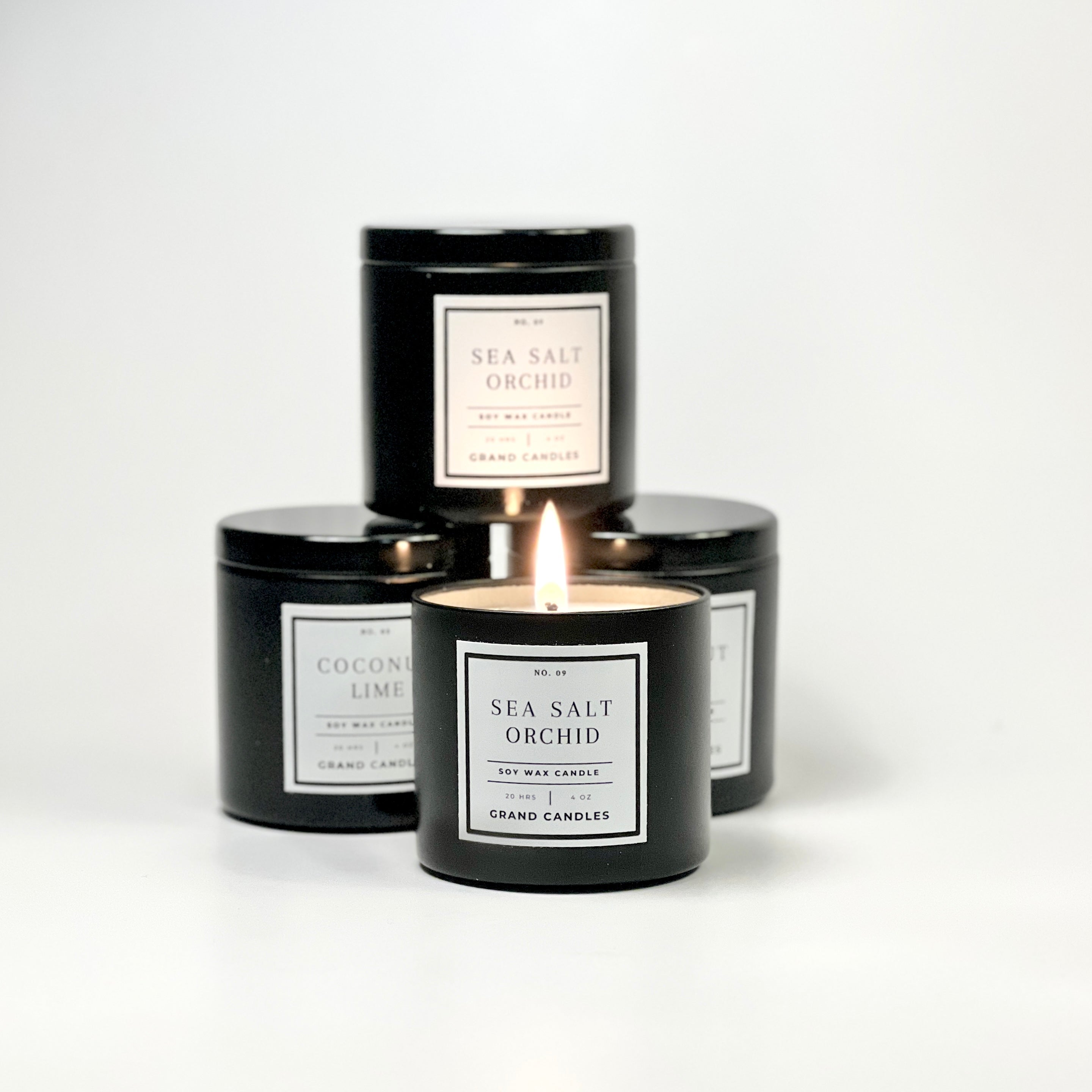 Sea Salt Orchid Candle