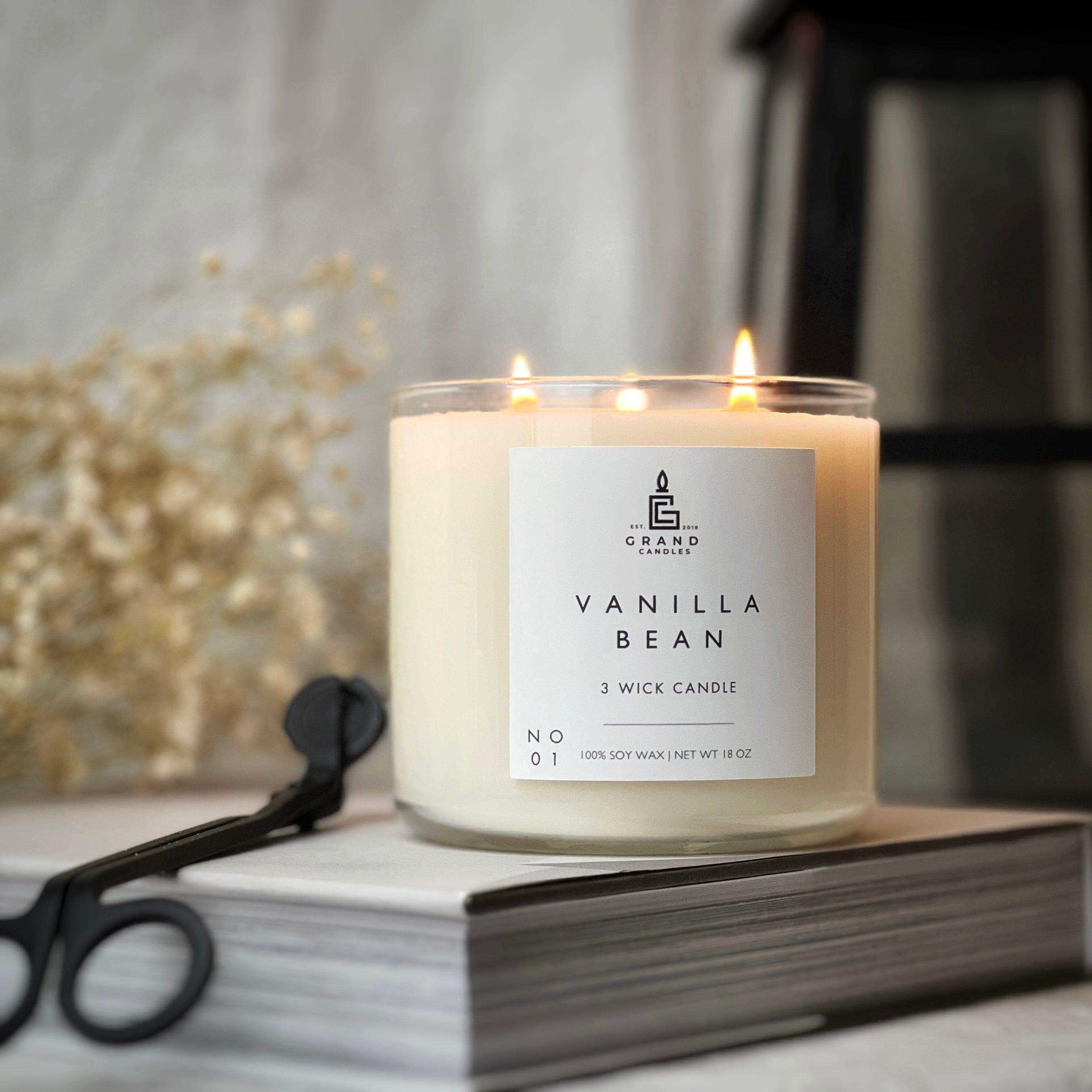 Vanilla Bean Candle  - Grand Candles LLC   